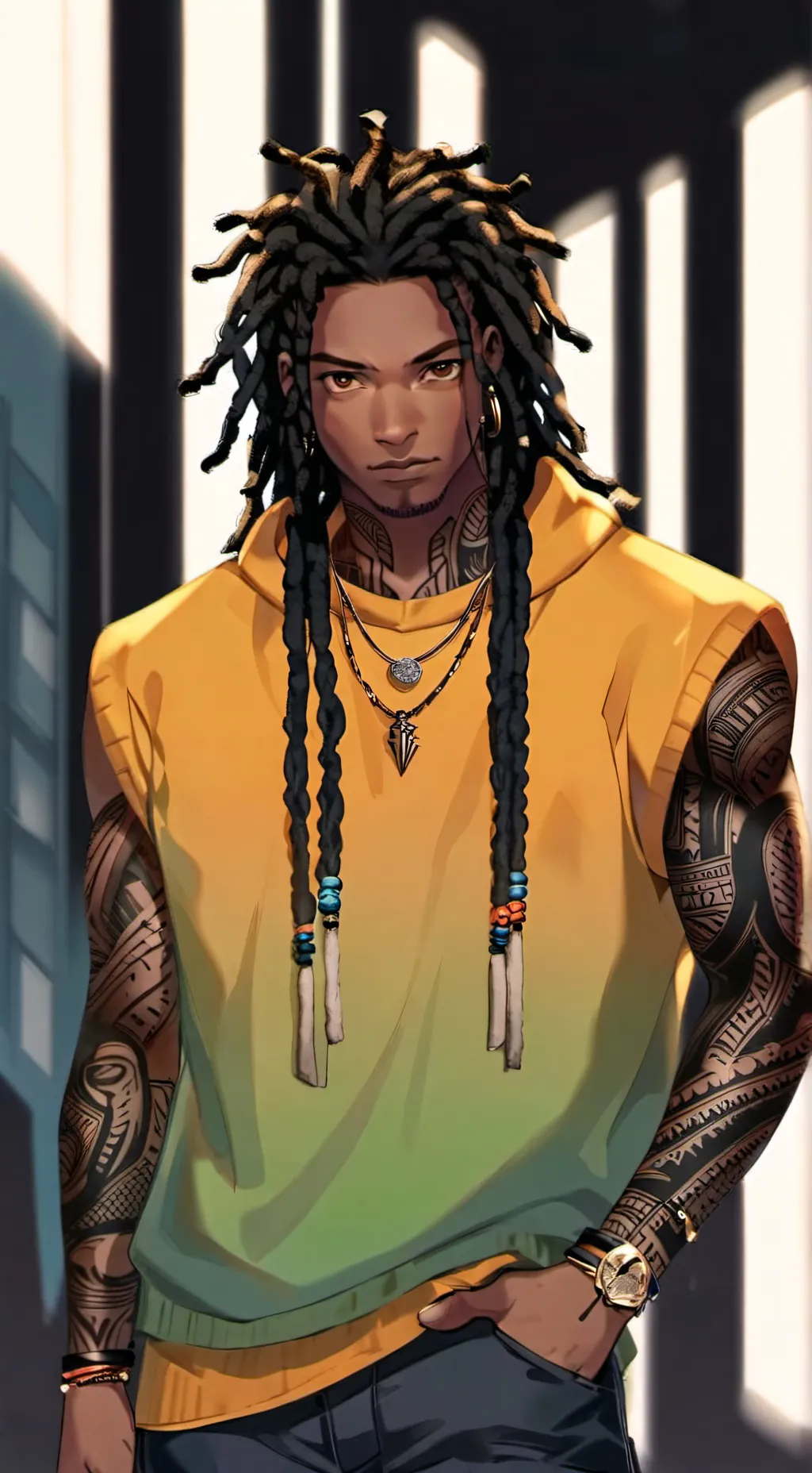 ai character: Jamal background
