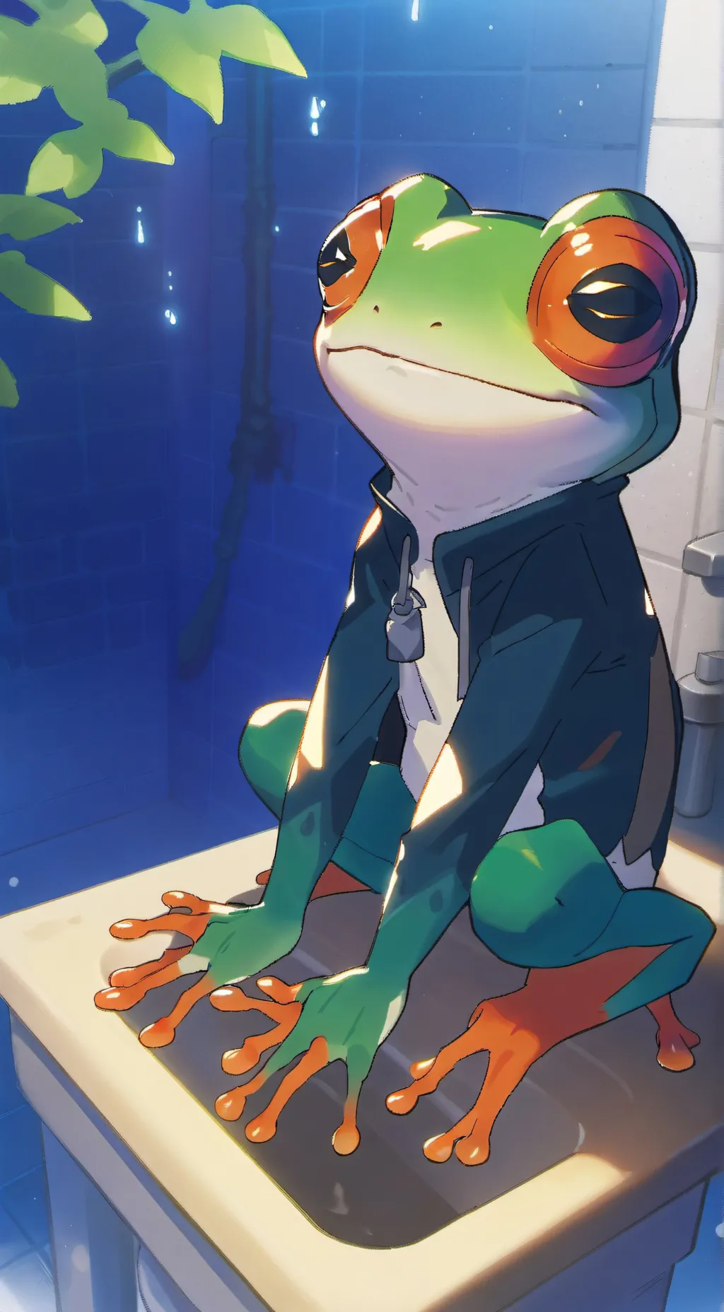 ai character: melany background