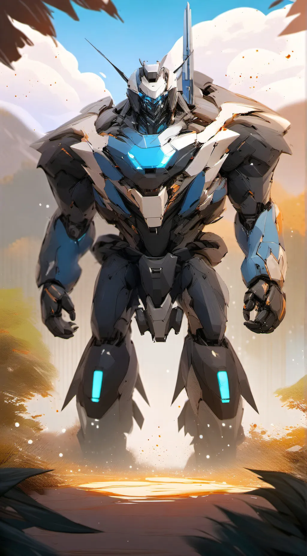 ai character: V1 background