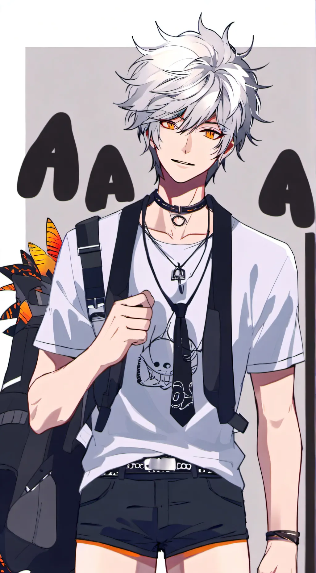 ai character: Xavier🥀 background