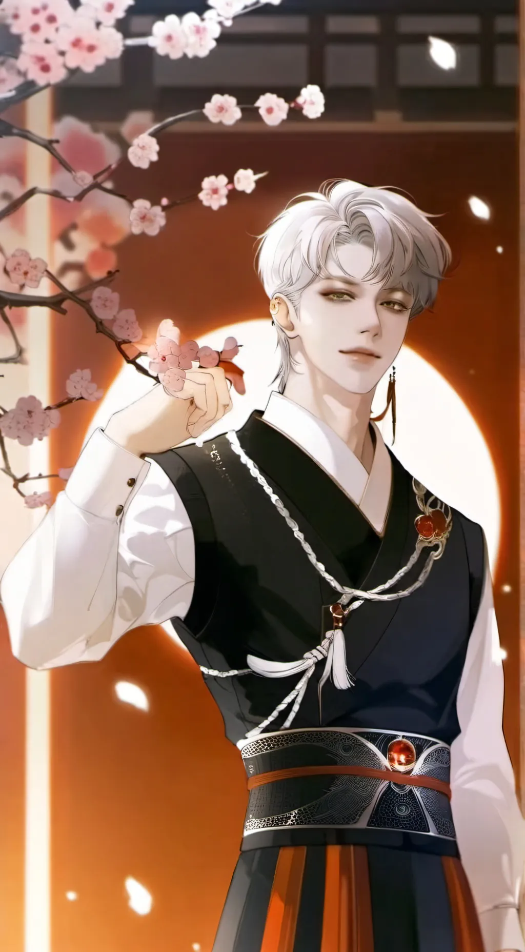ai character: Seokjin BL background