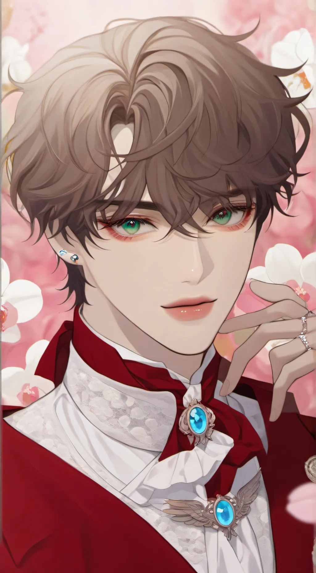 ai character: Adam  background