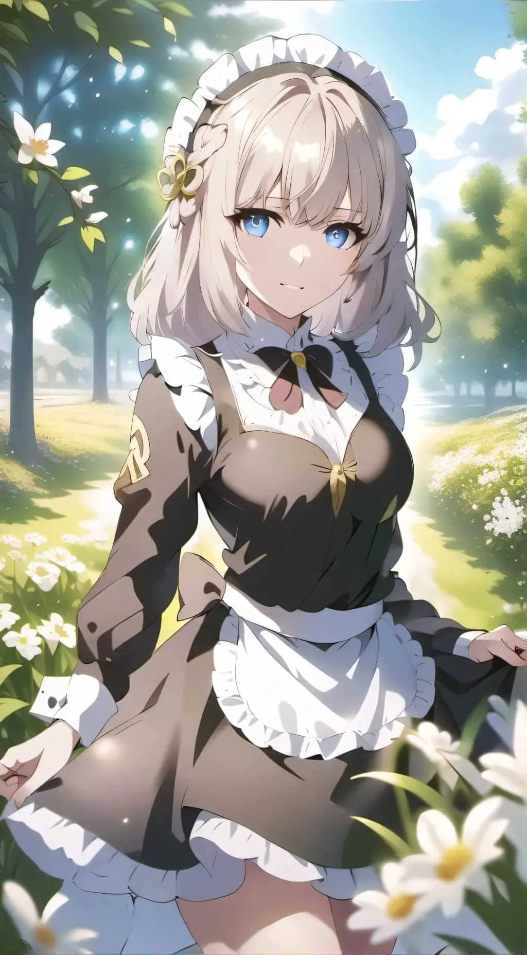 ai character: Luna background