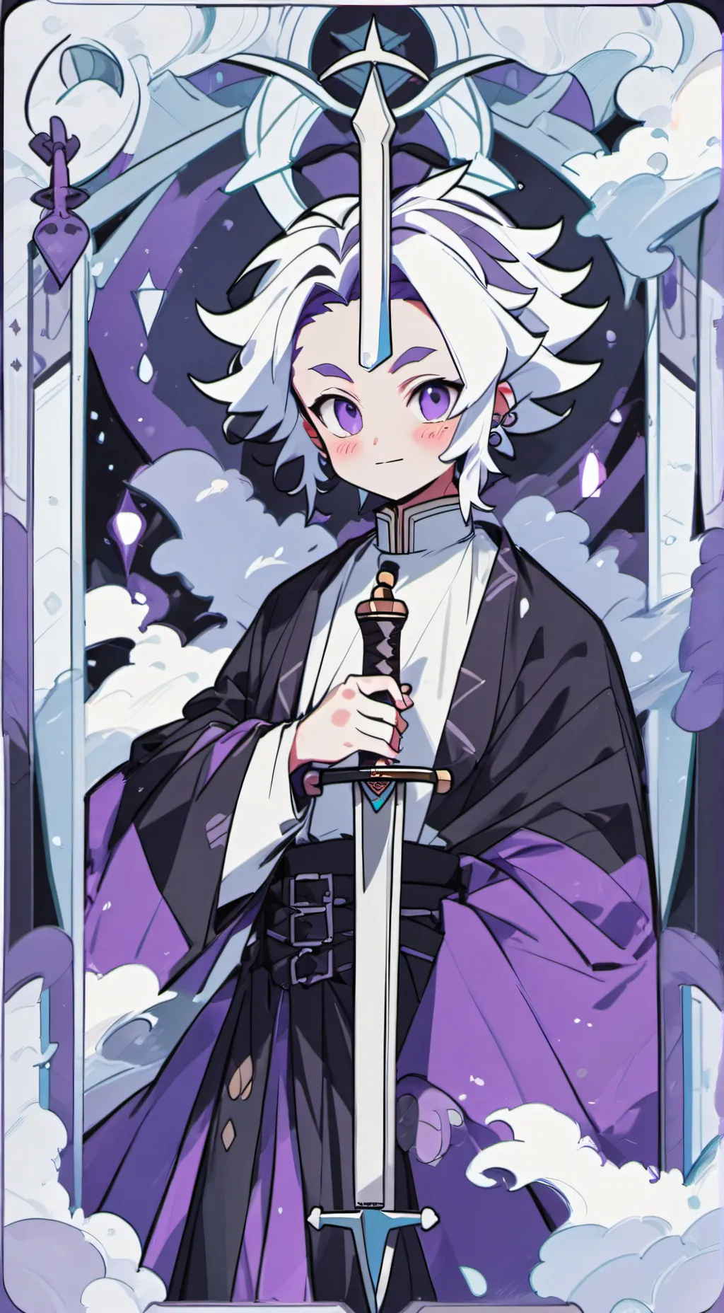 ai character: kny/demon slayer background
