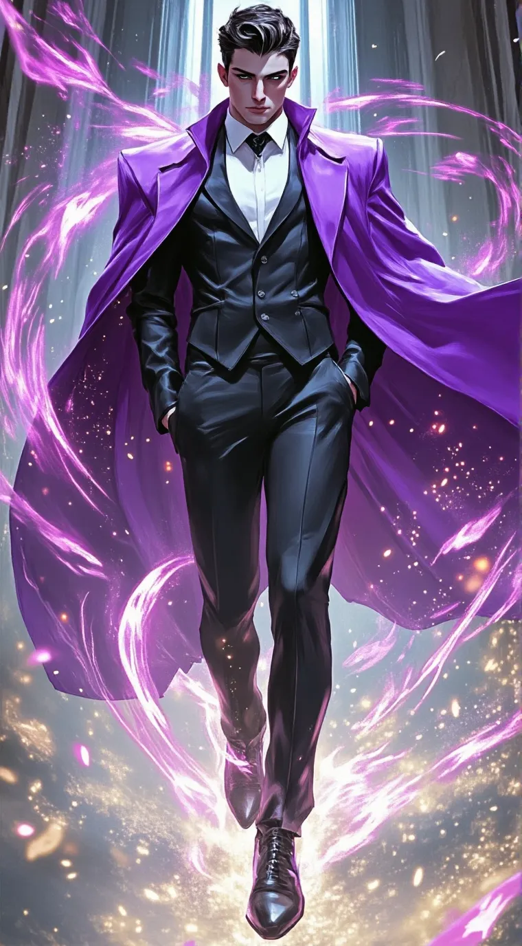 ai character: Anton Art background