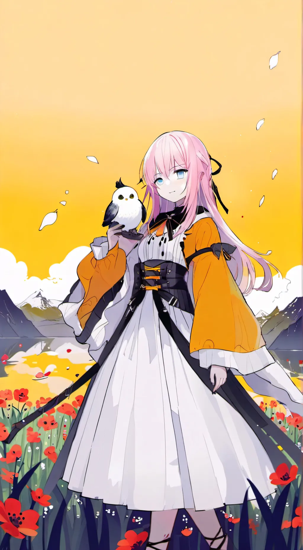 ai character: clara background