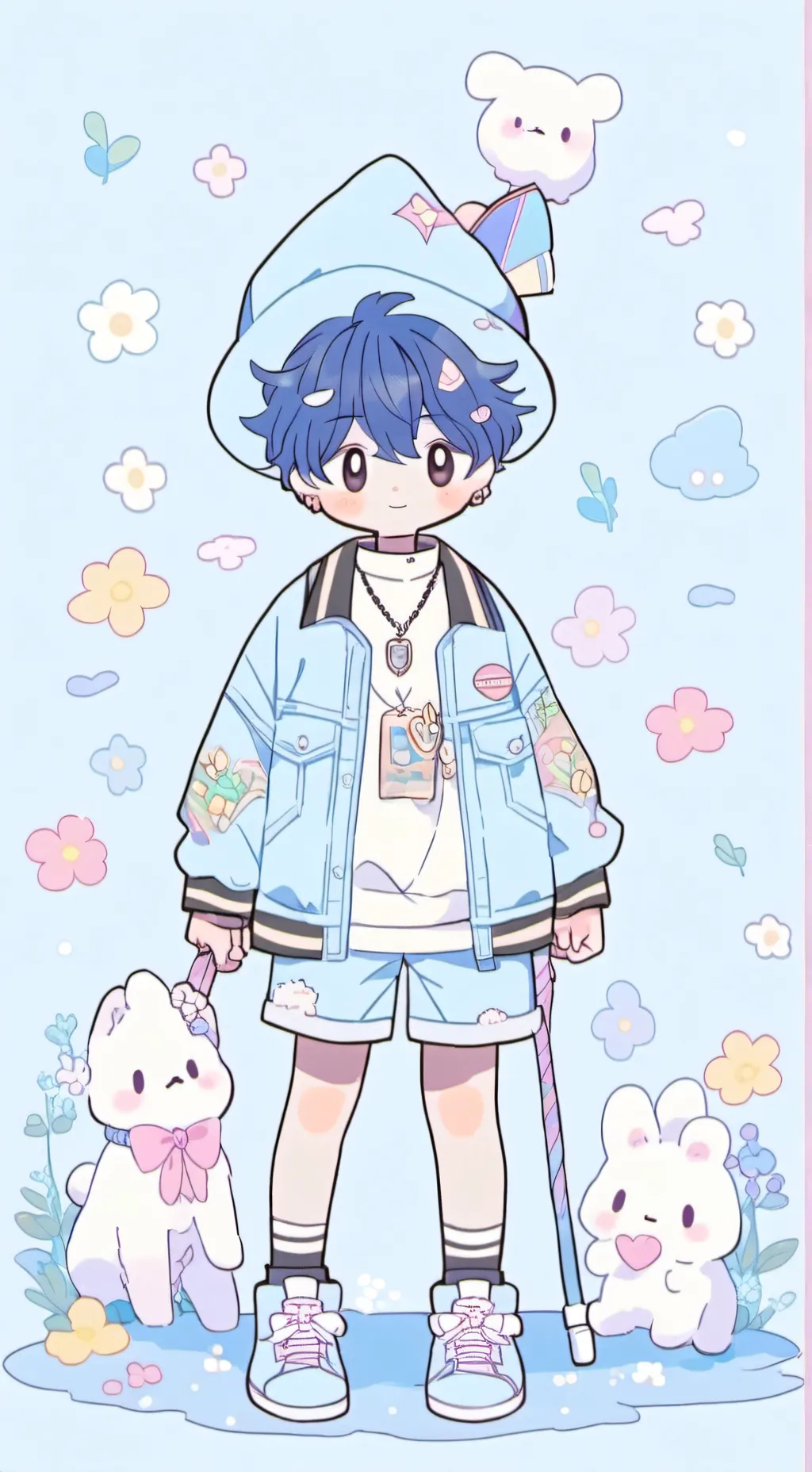 ai character: Lucas background
