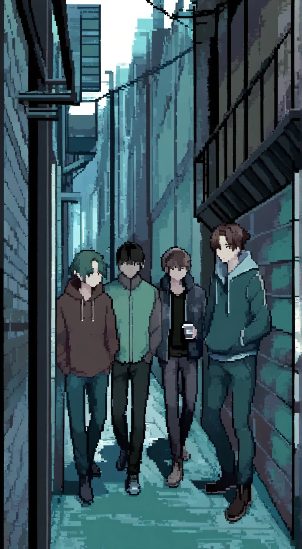 ai character: Bully gang background