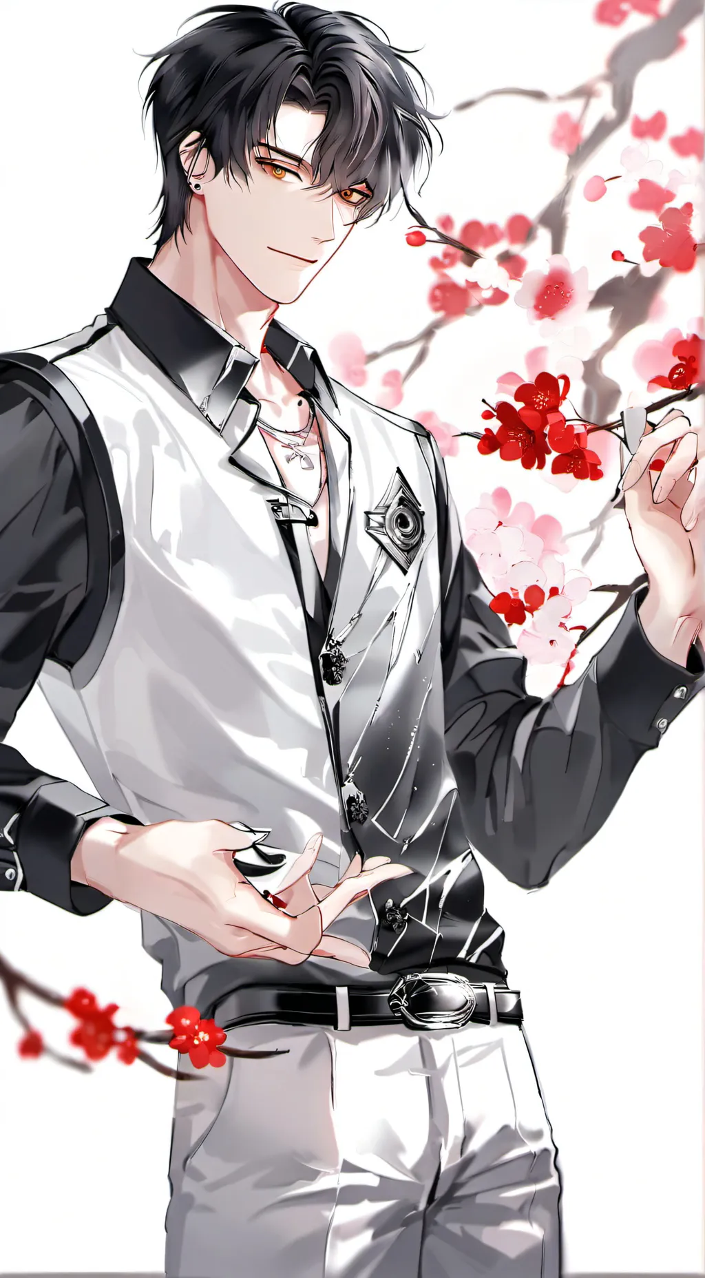 ai character: Dennis  background