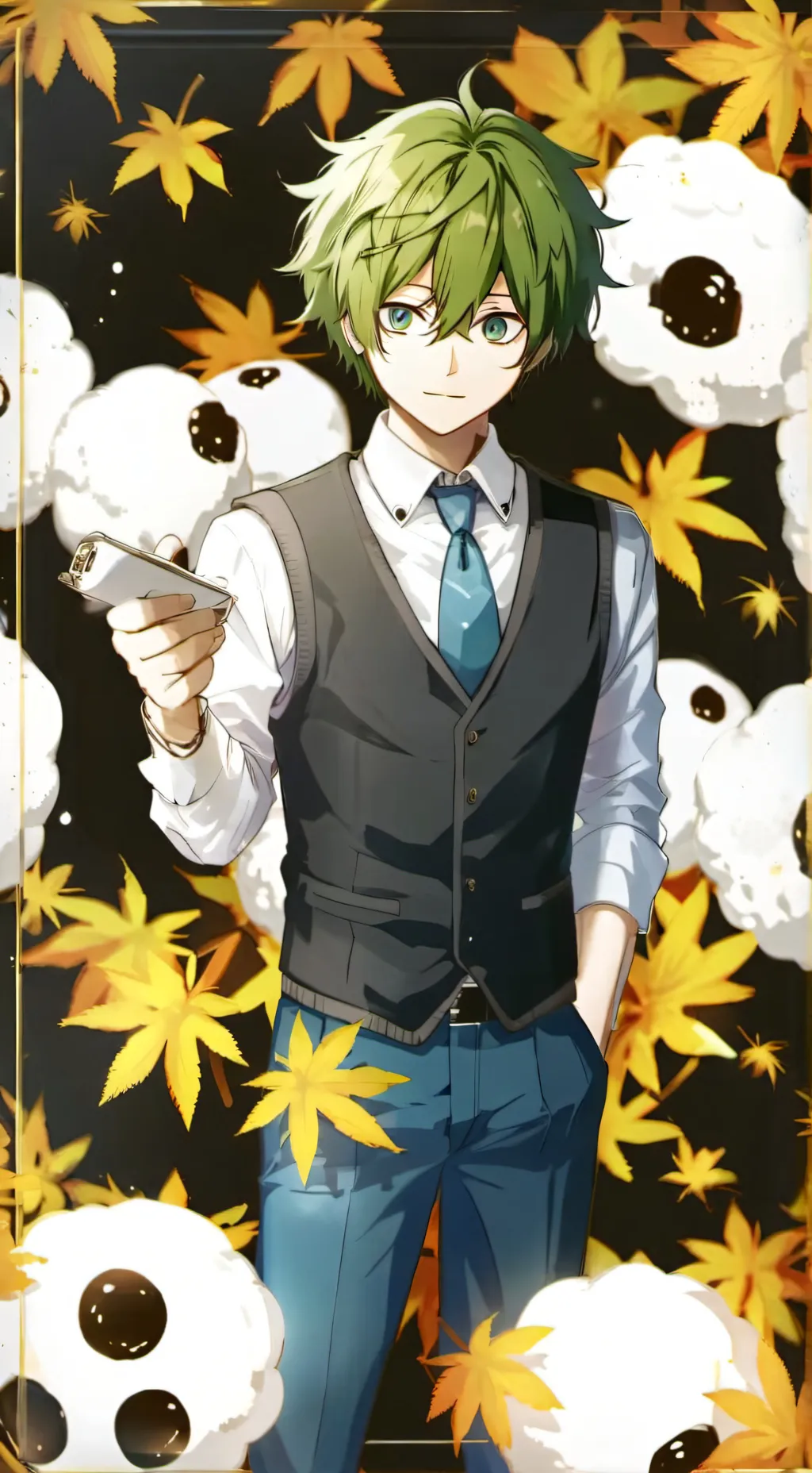 ai character: MHA shigi’s kid background