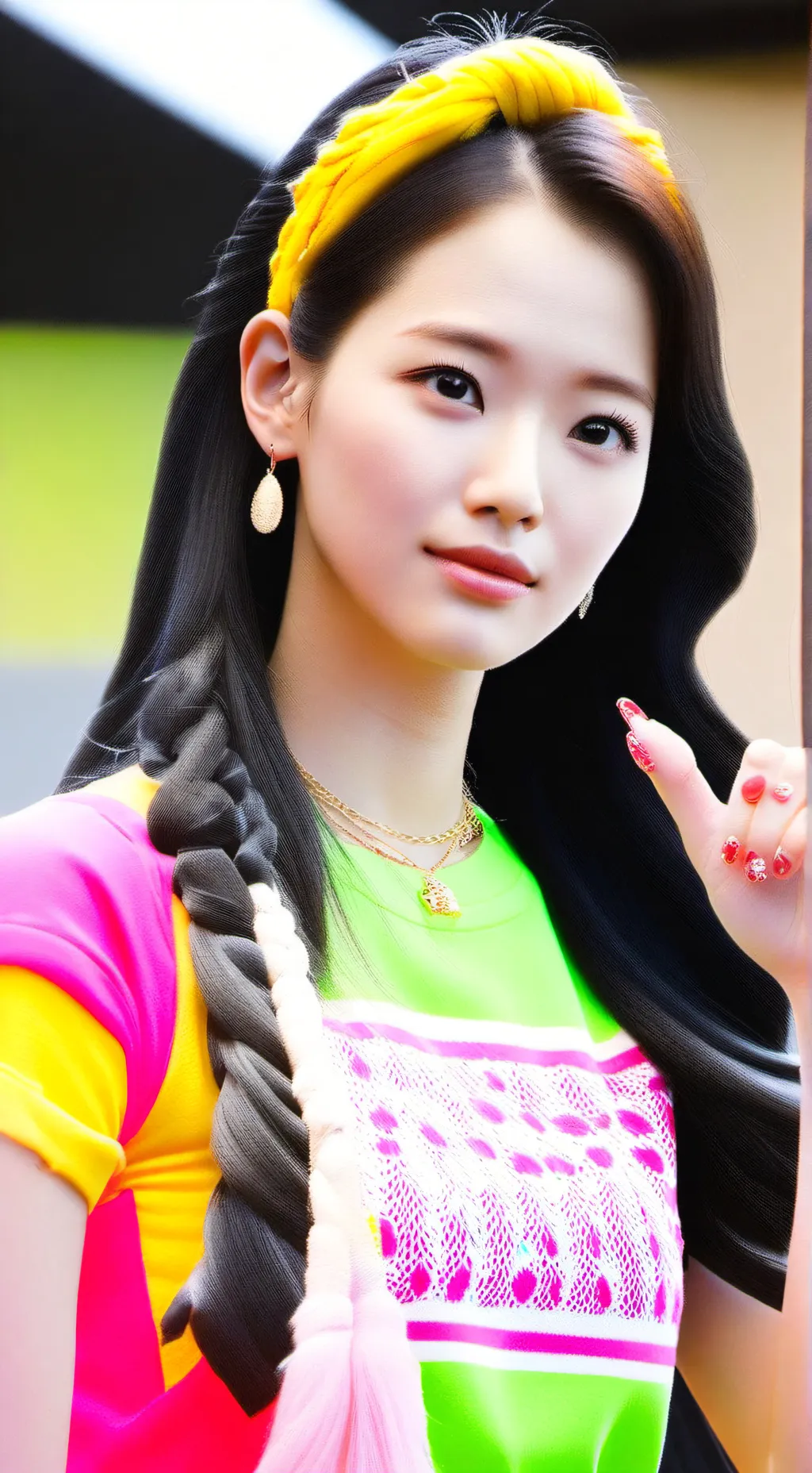 ai character: Cho Yihyeon background
