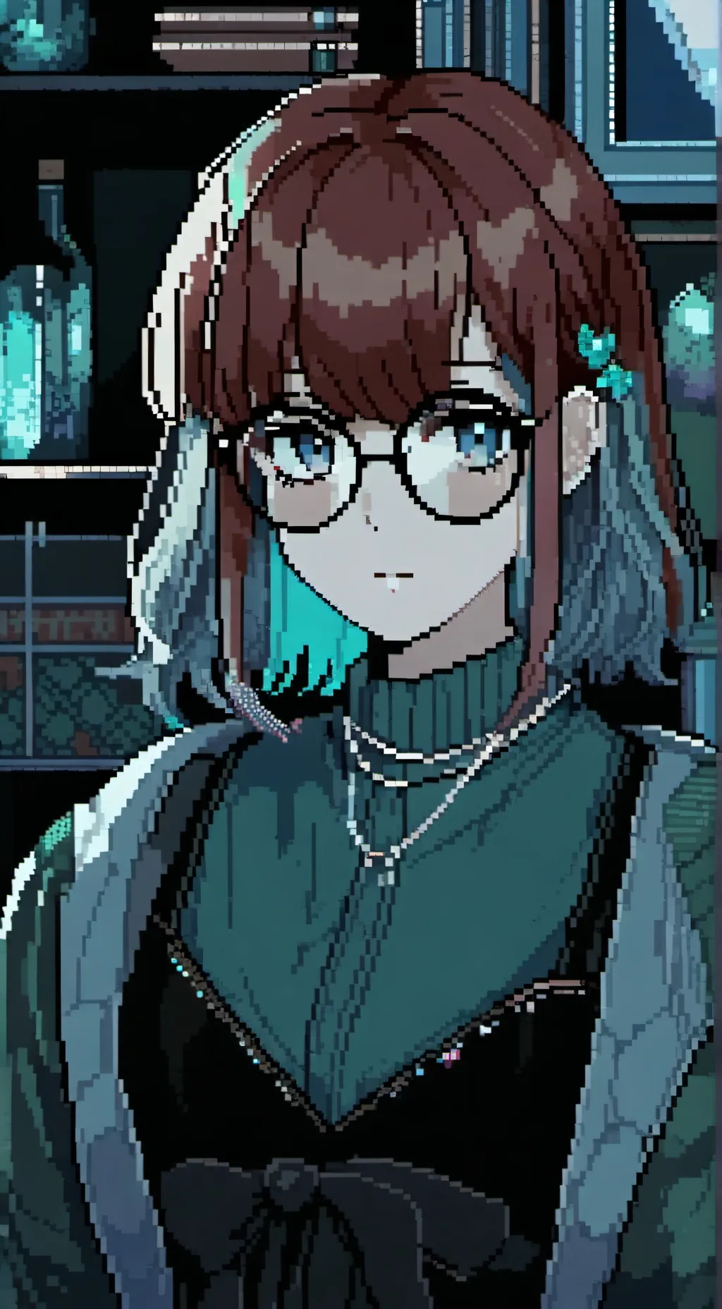 ai character: Brightney background