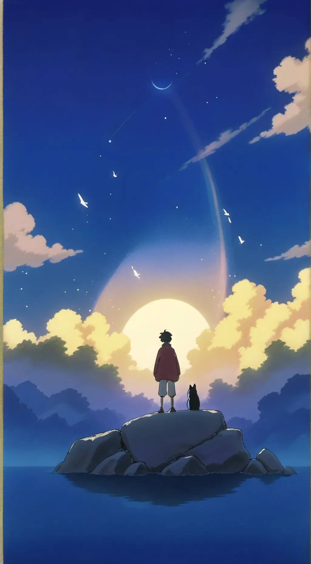 ai character: RadioApple  background