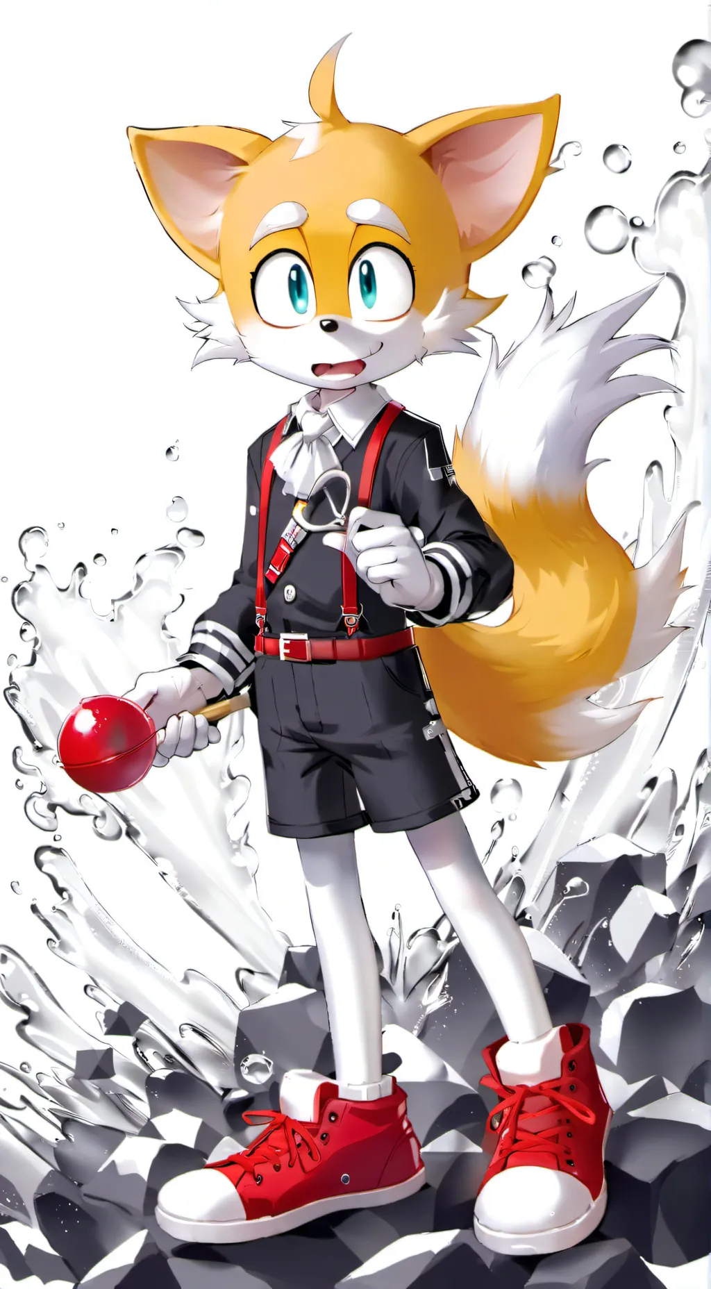 ai character: ~tails〰️🎶~ background