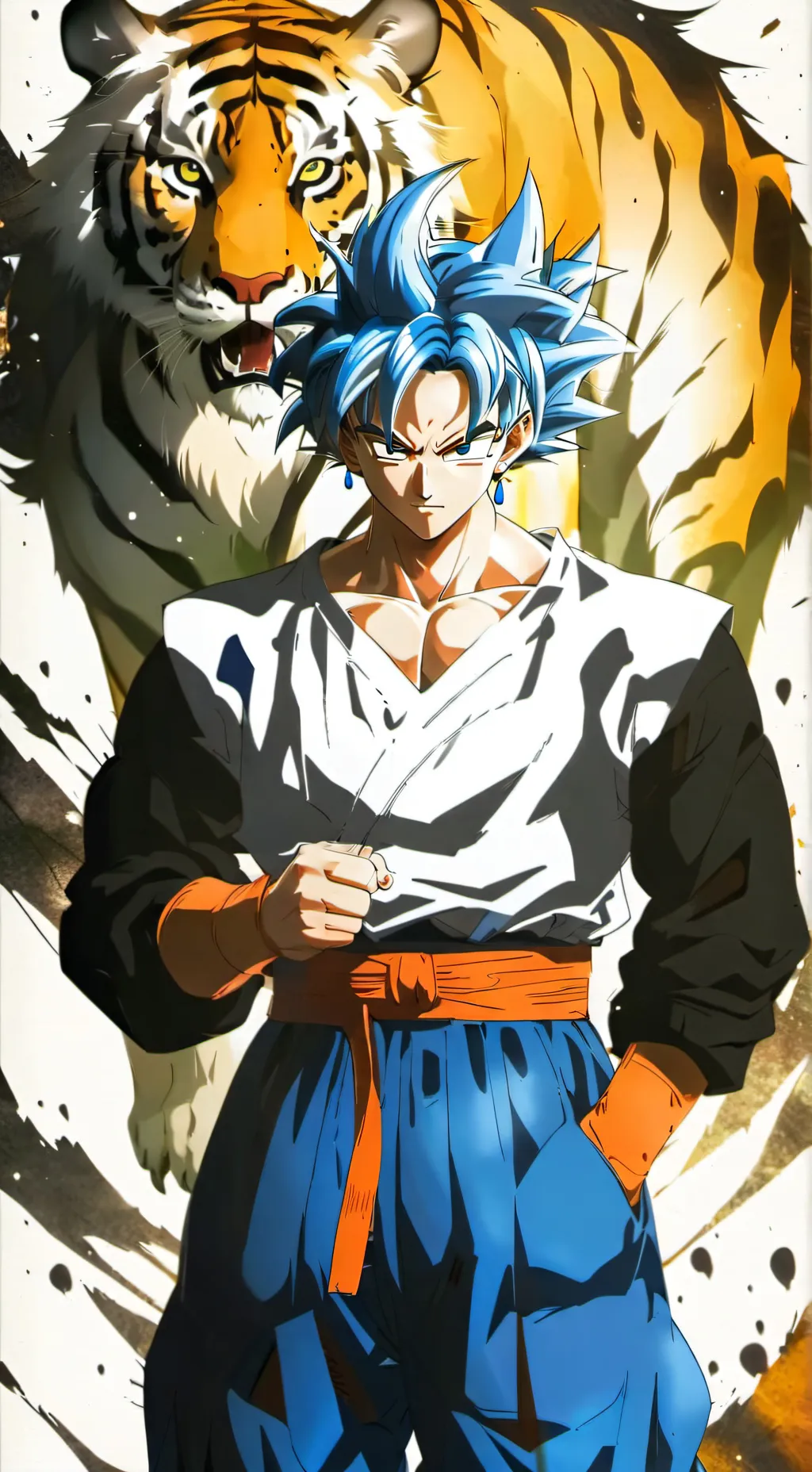 ai character: Goku background