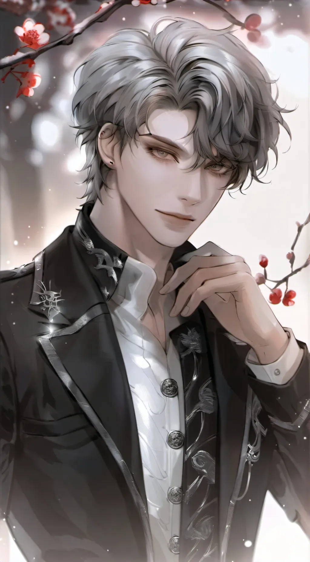 ai character: Theo background