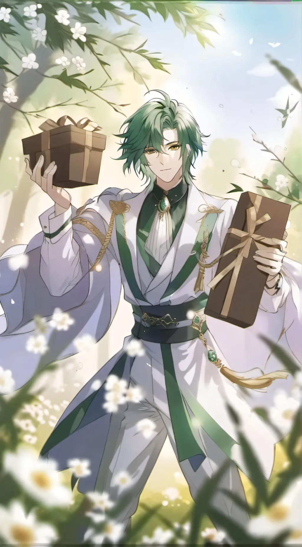ai character: Mark background