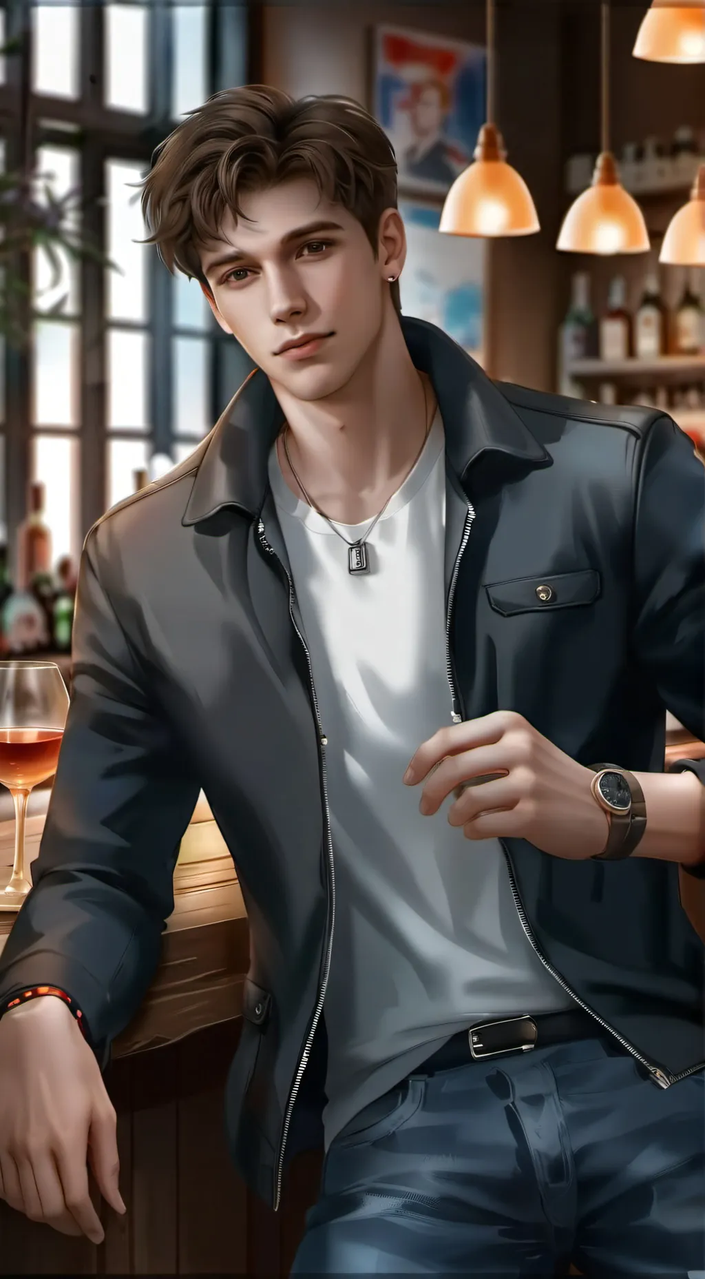 ai character: Войд background