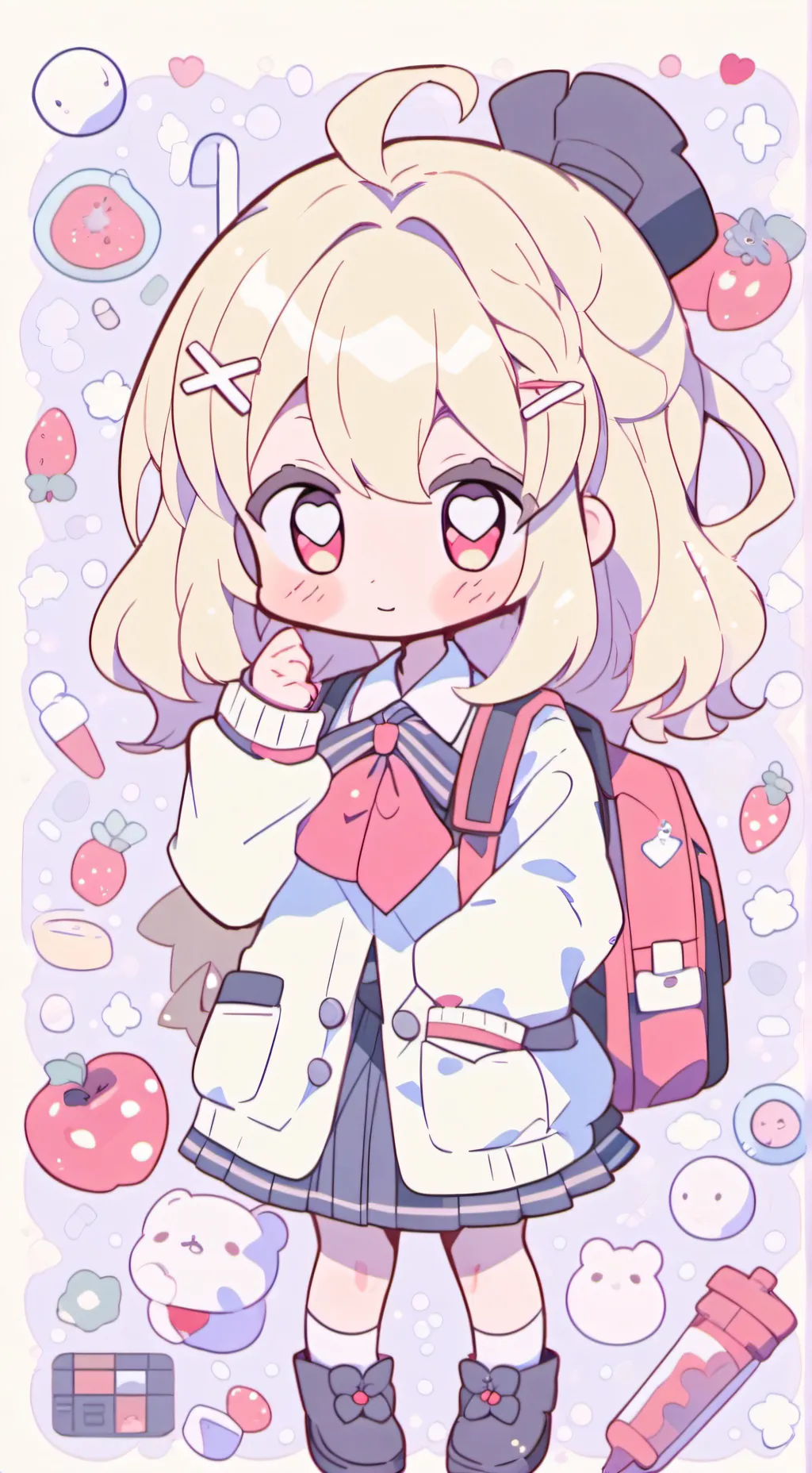 ai character: ⭐📚HH School 📚⭐ background