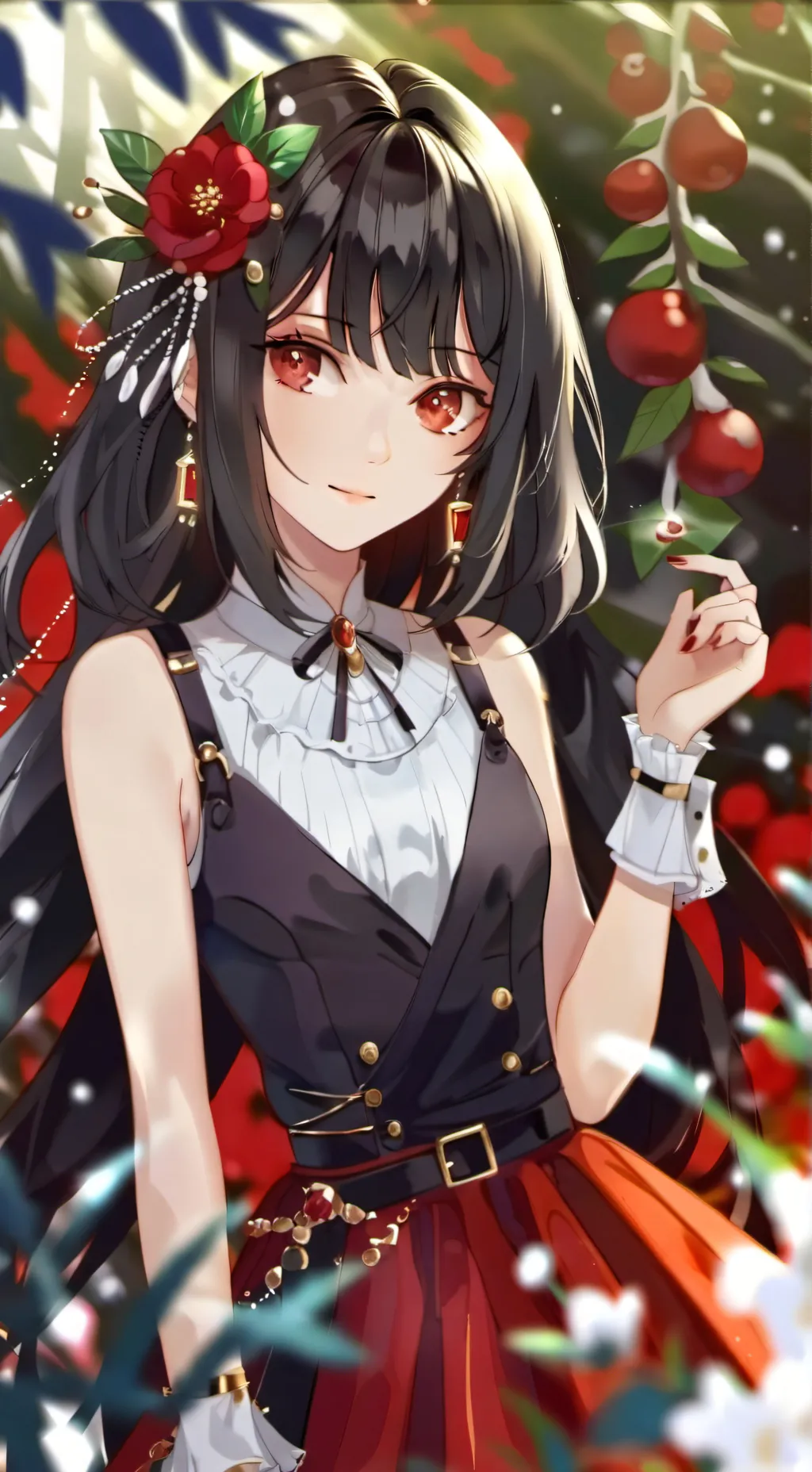 ai character: layana Mitsubishi  background
