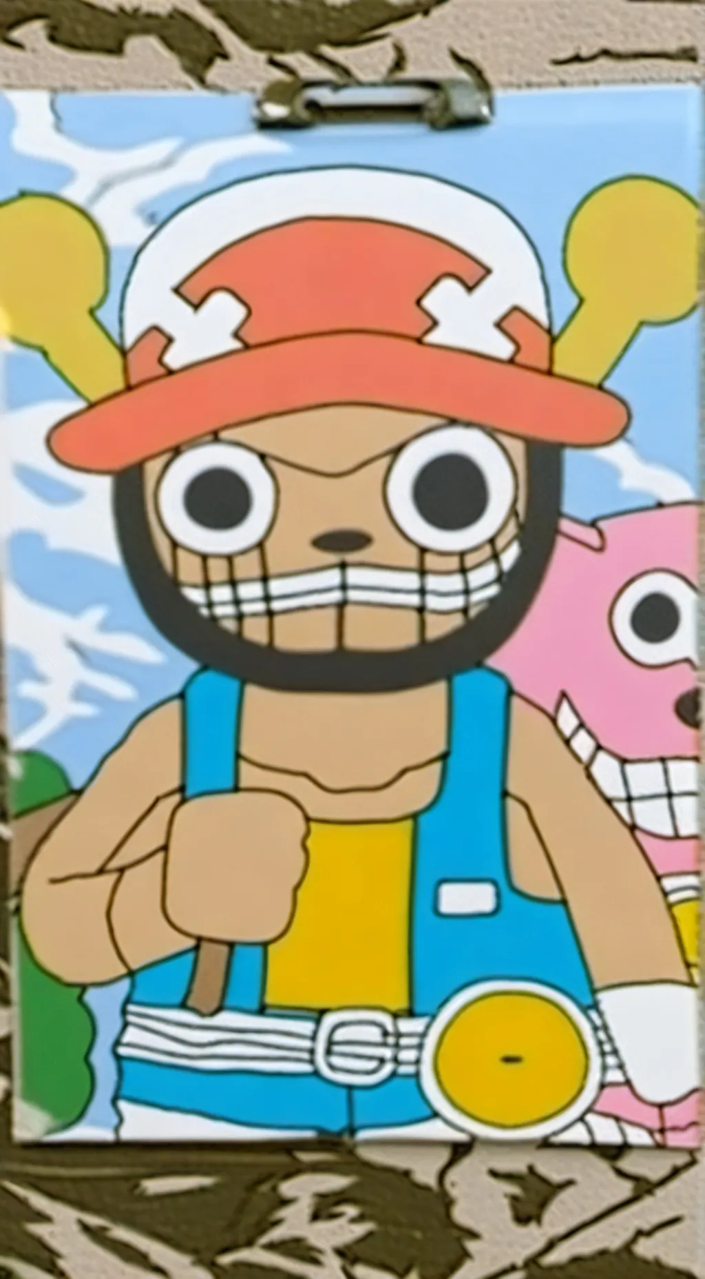 ai character: chopper  background