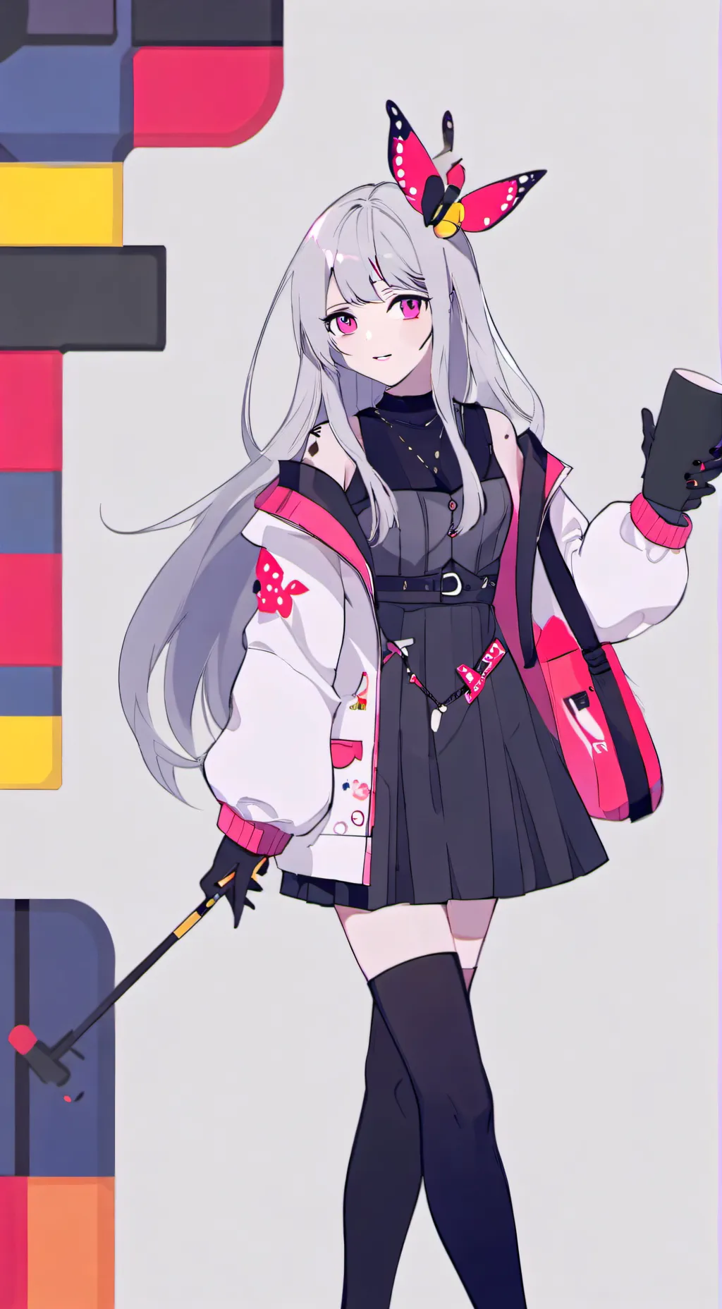 ai character: Mha news background
