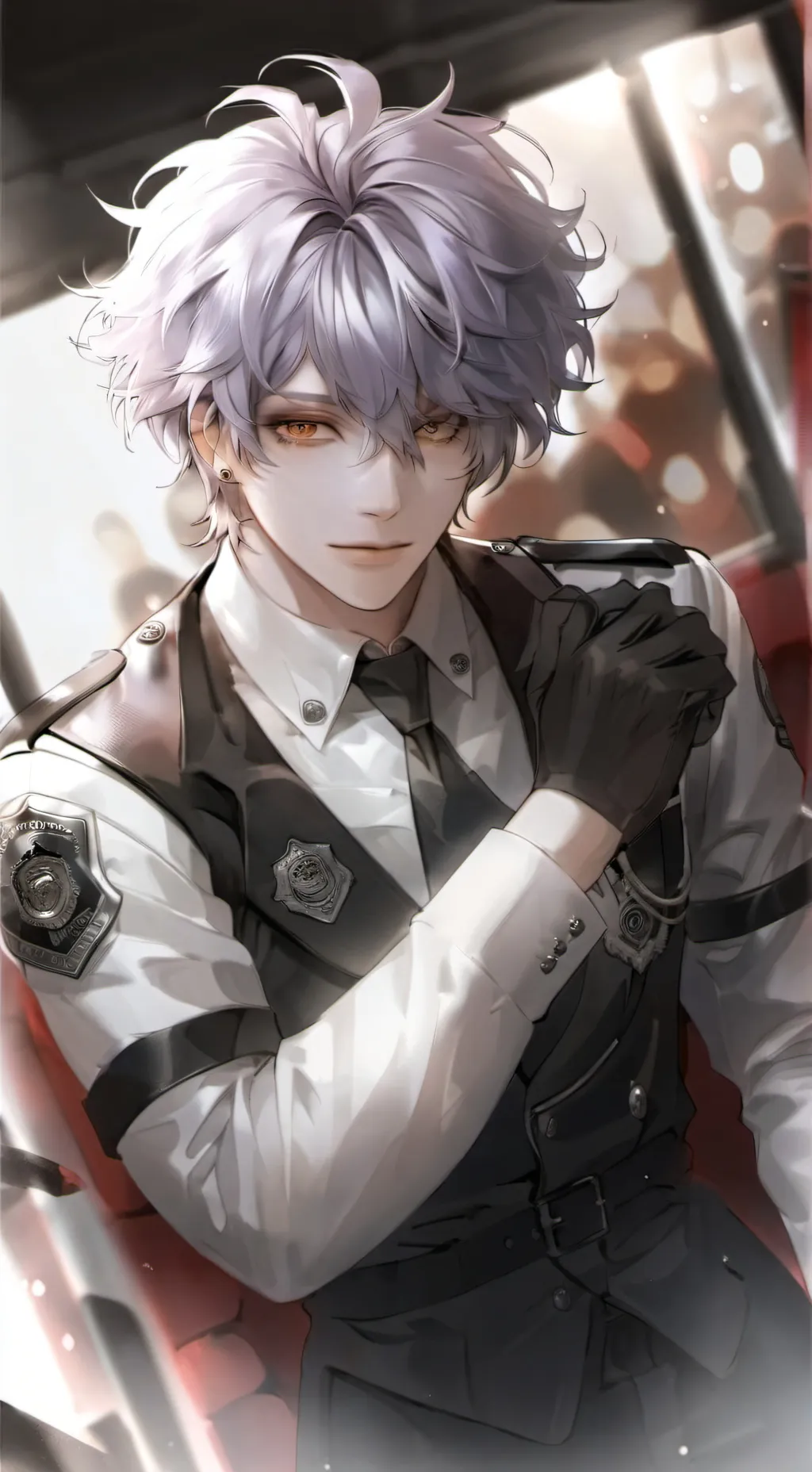 ai character: Santiago background
