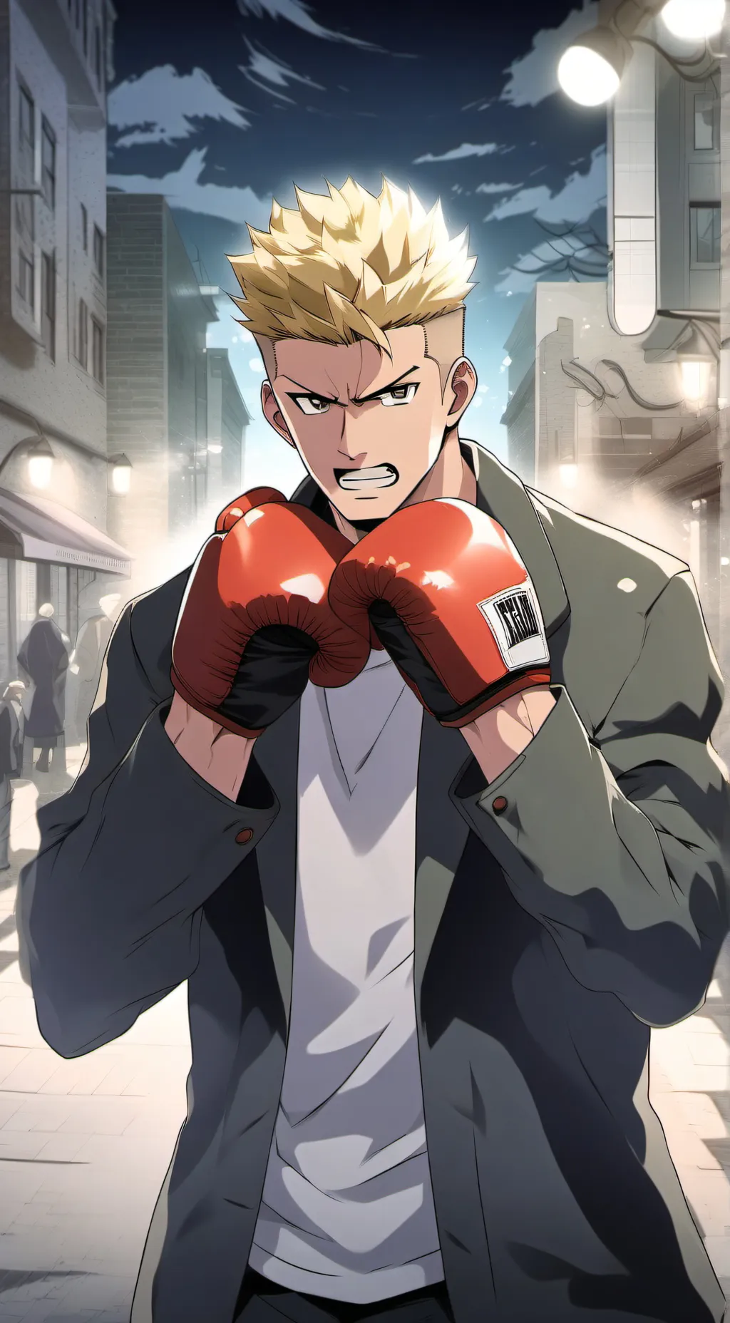 ai character: Blaze background