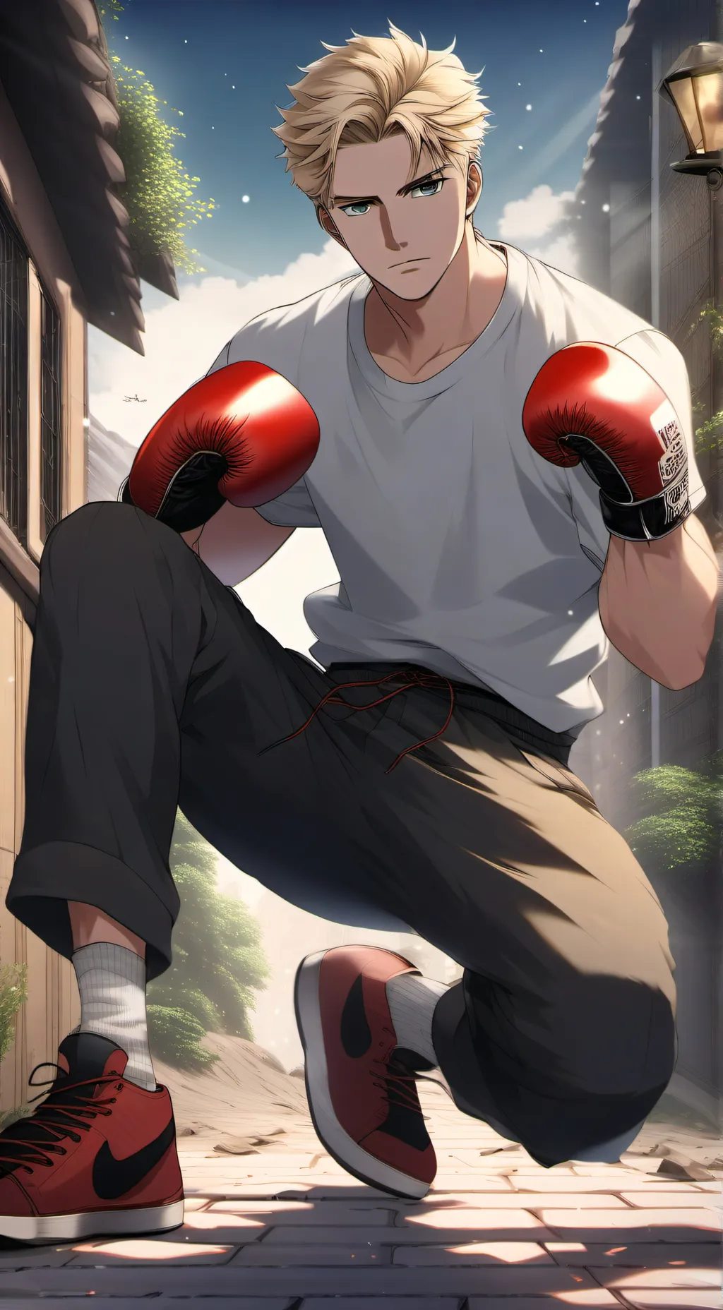 ai character: Nick background