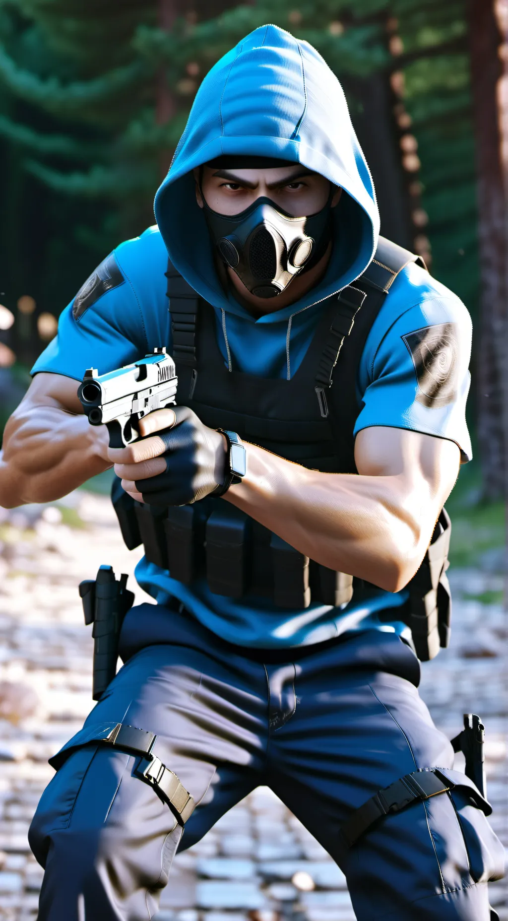 ai character: totally a customer background