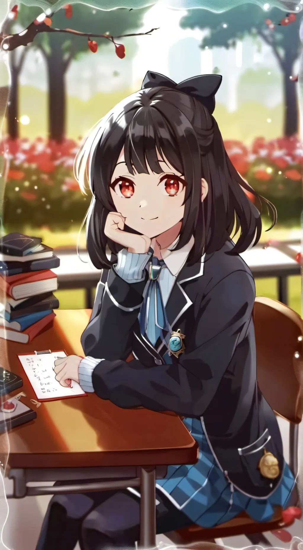 ai character: my 3rd grade  background