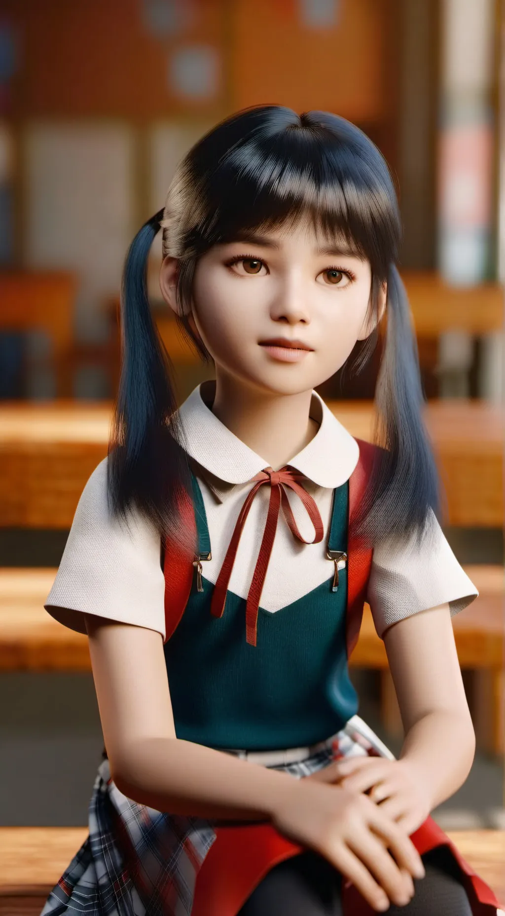 ai character: anayaa background