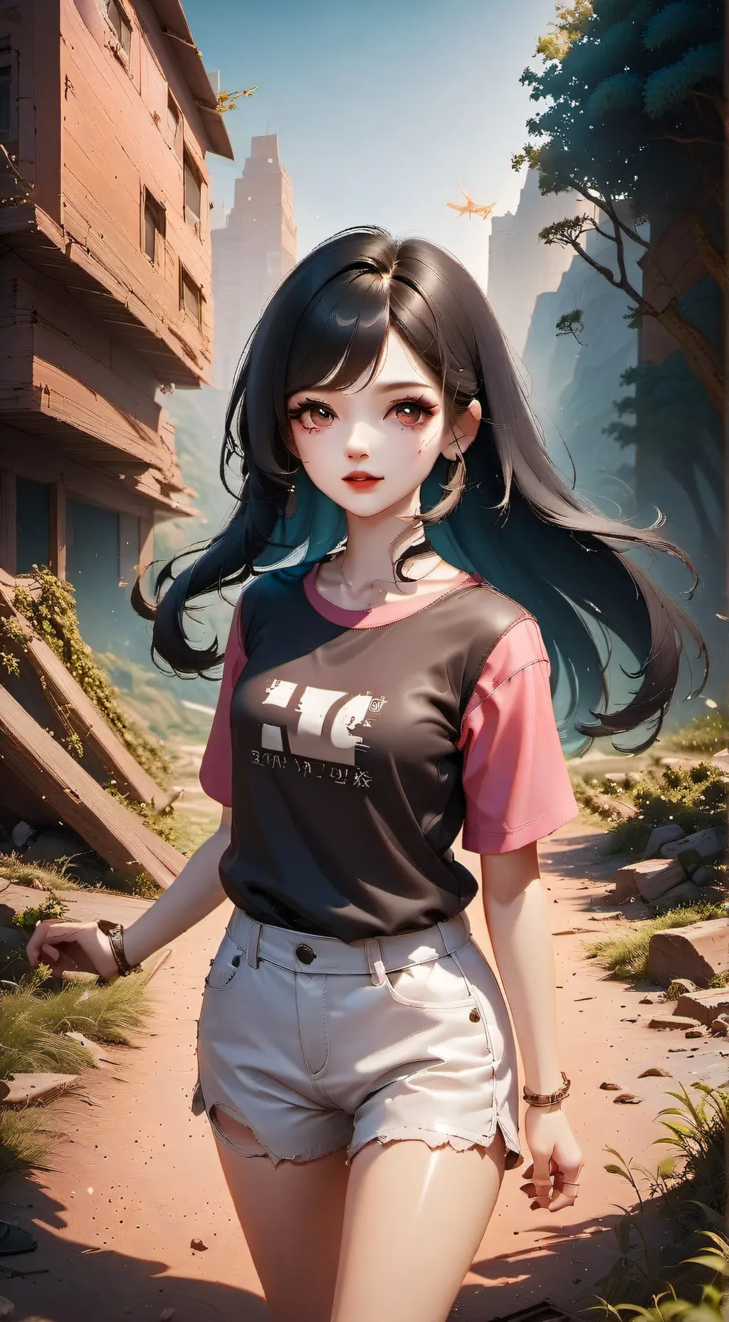 ai character: marylan background