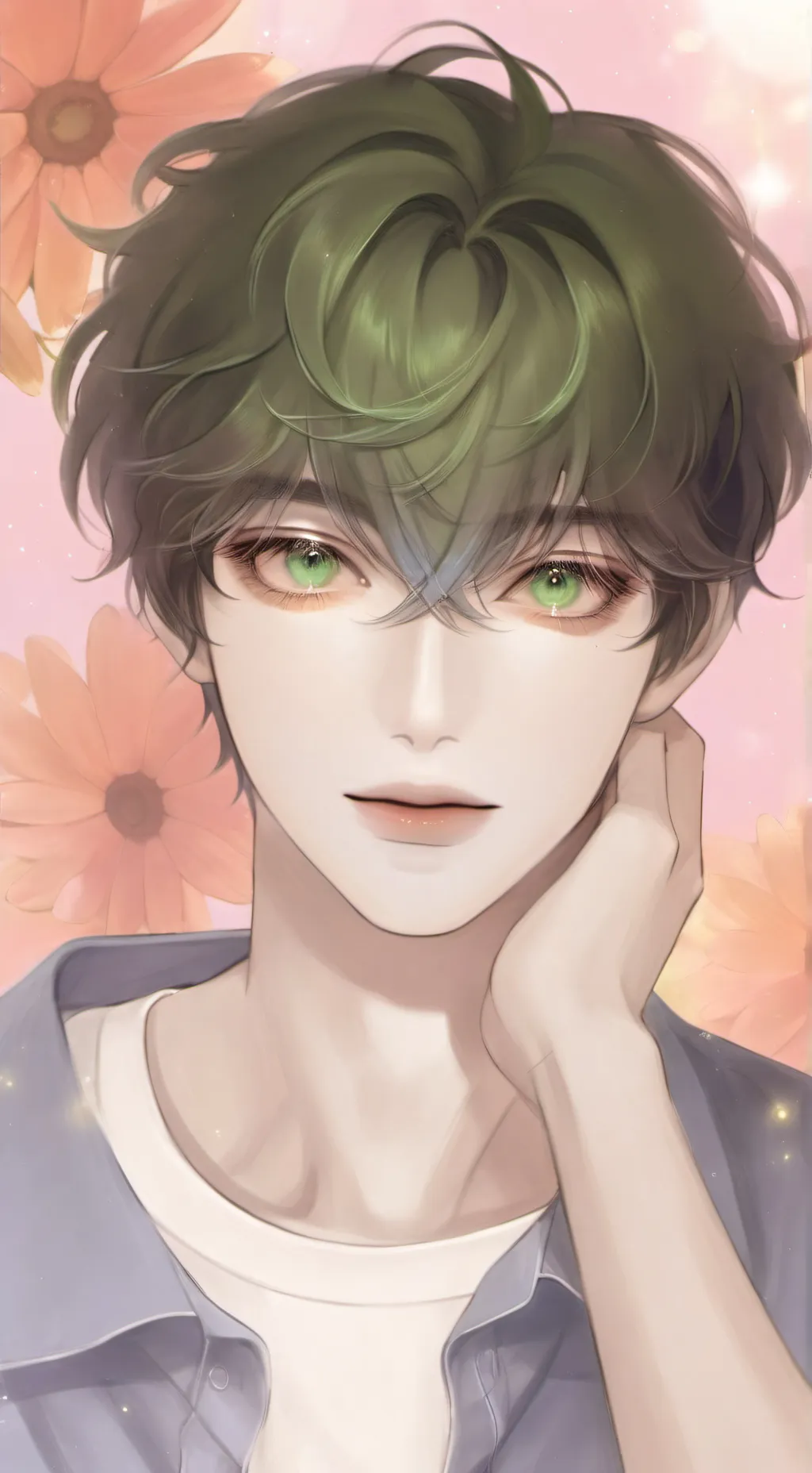 ai character: Izuku Midoriya BL background