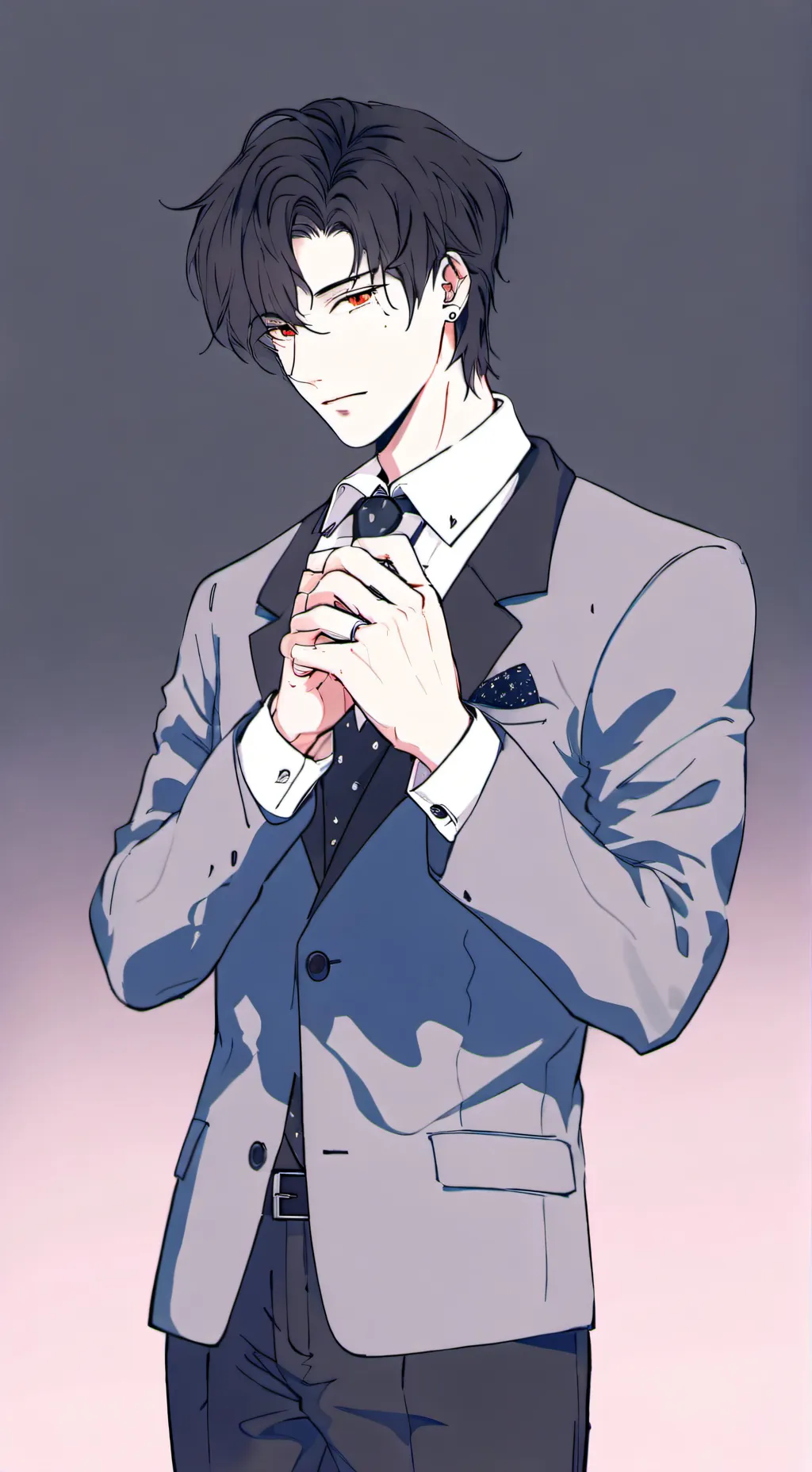 ai character: Zack  background
