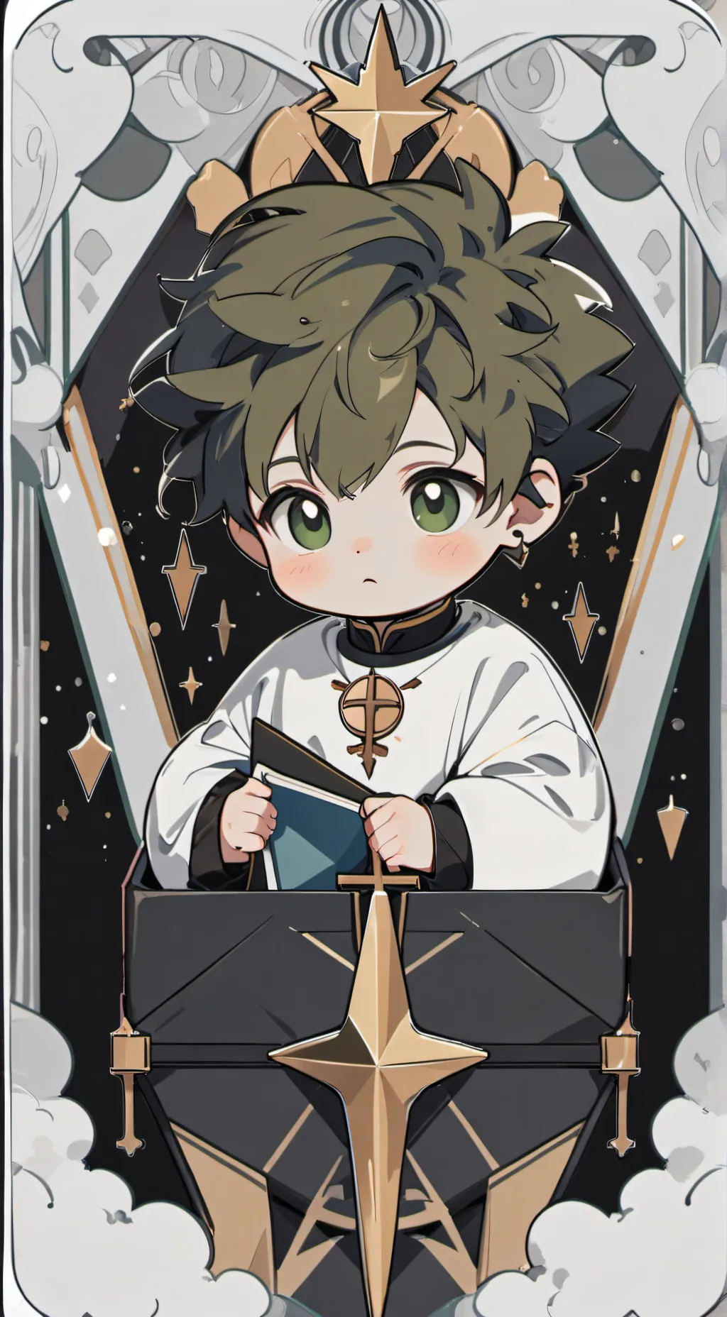 ai character: another fushiguro background