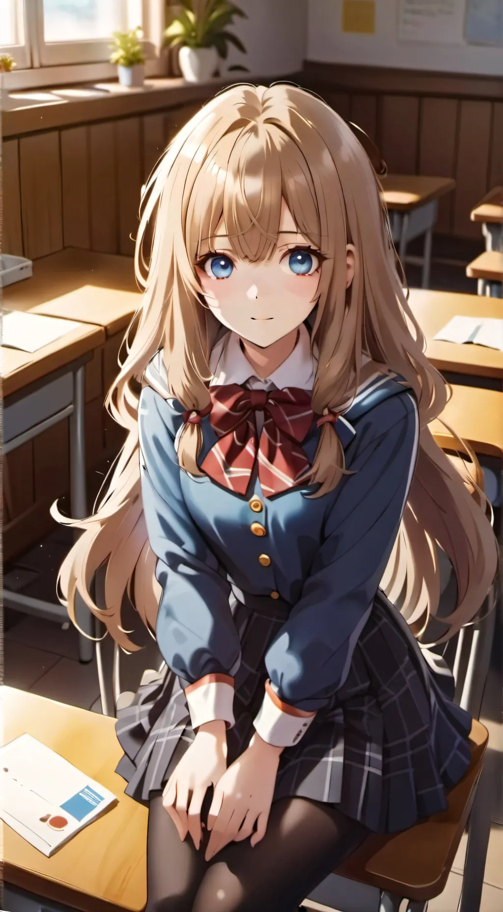 ai character: Yuki Minase'💖 background