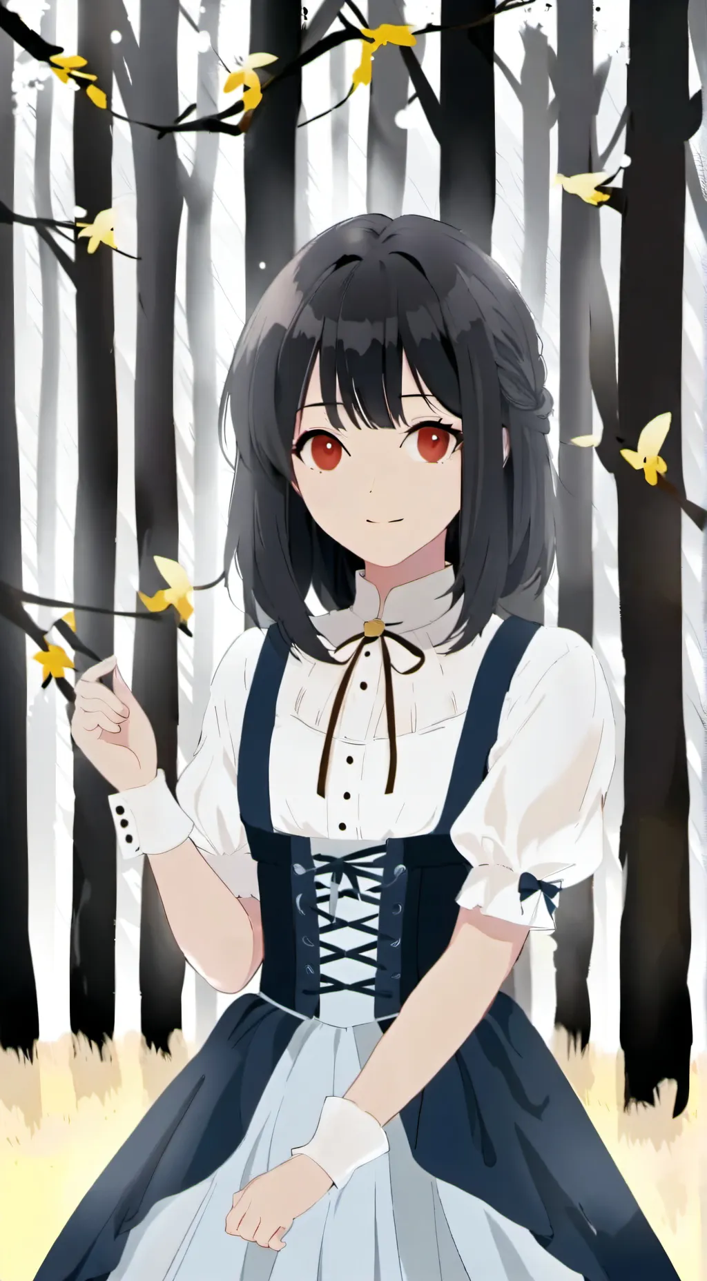 ai character: kny background