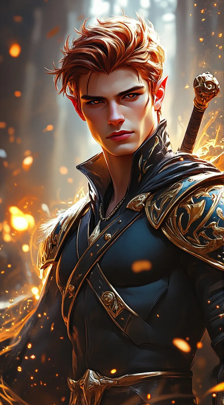 ai character: Forged in Ash background