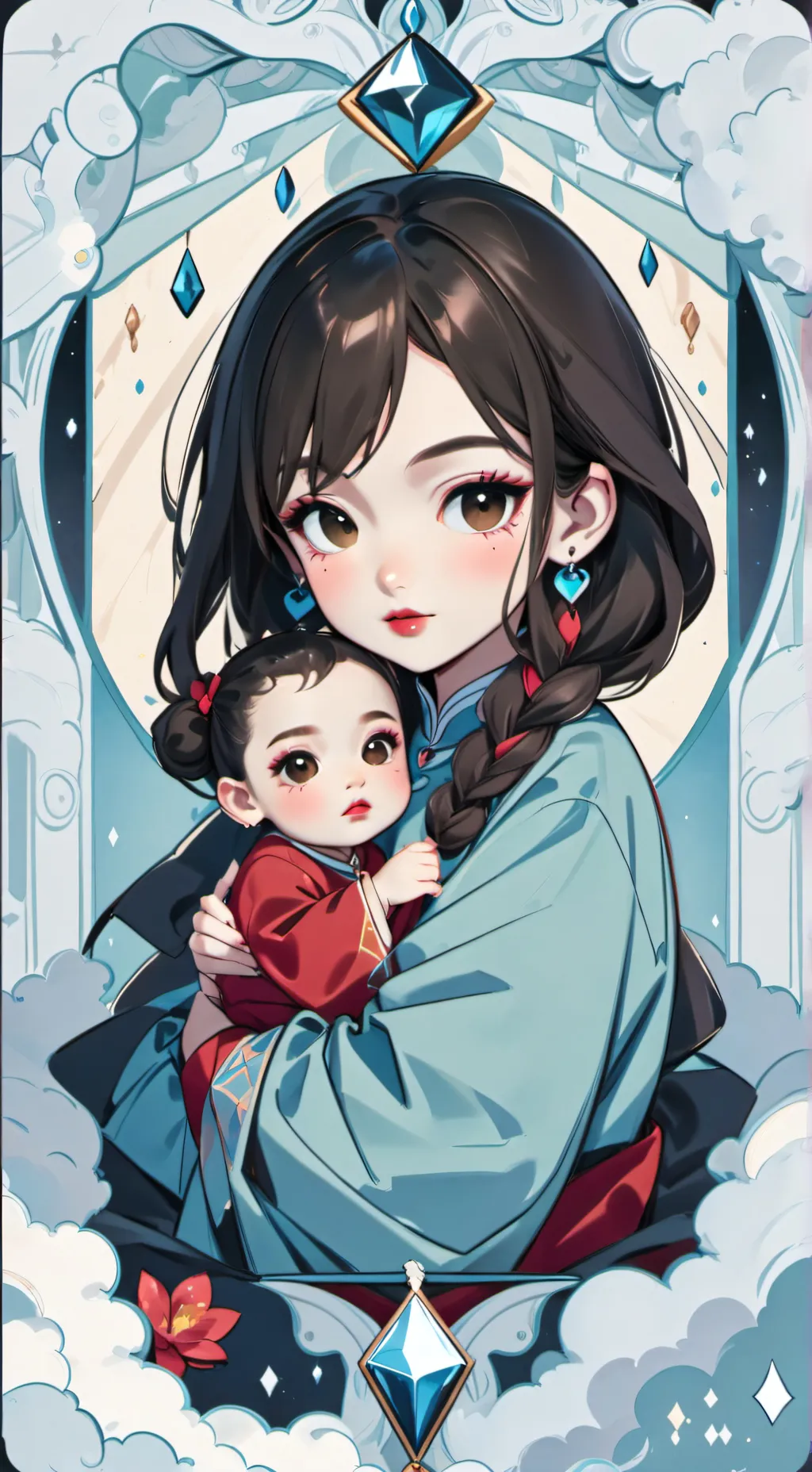 ai character: Angel khadgi background