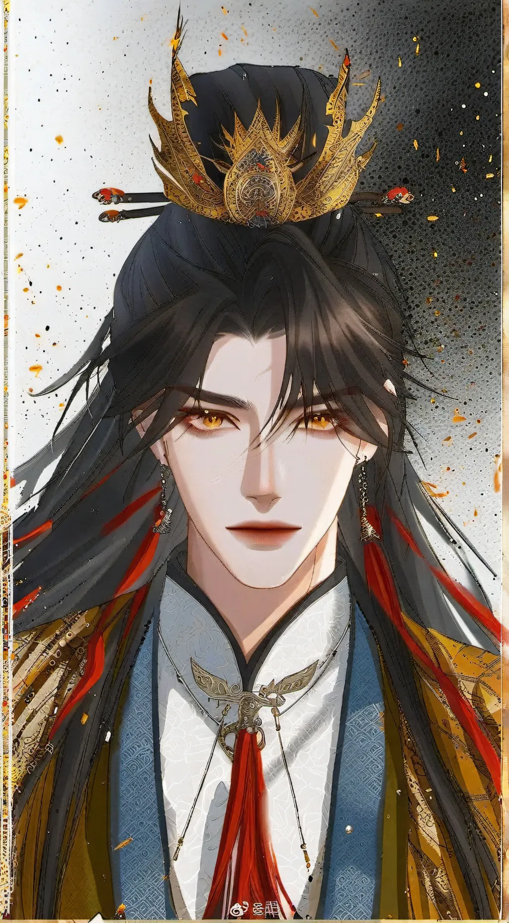 ai character: king Ethan Devlin  background