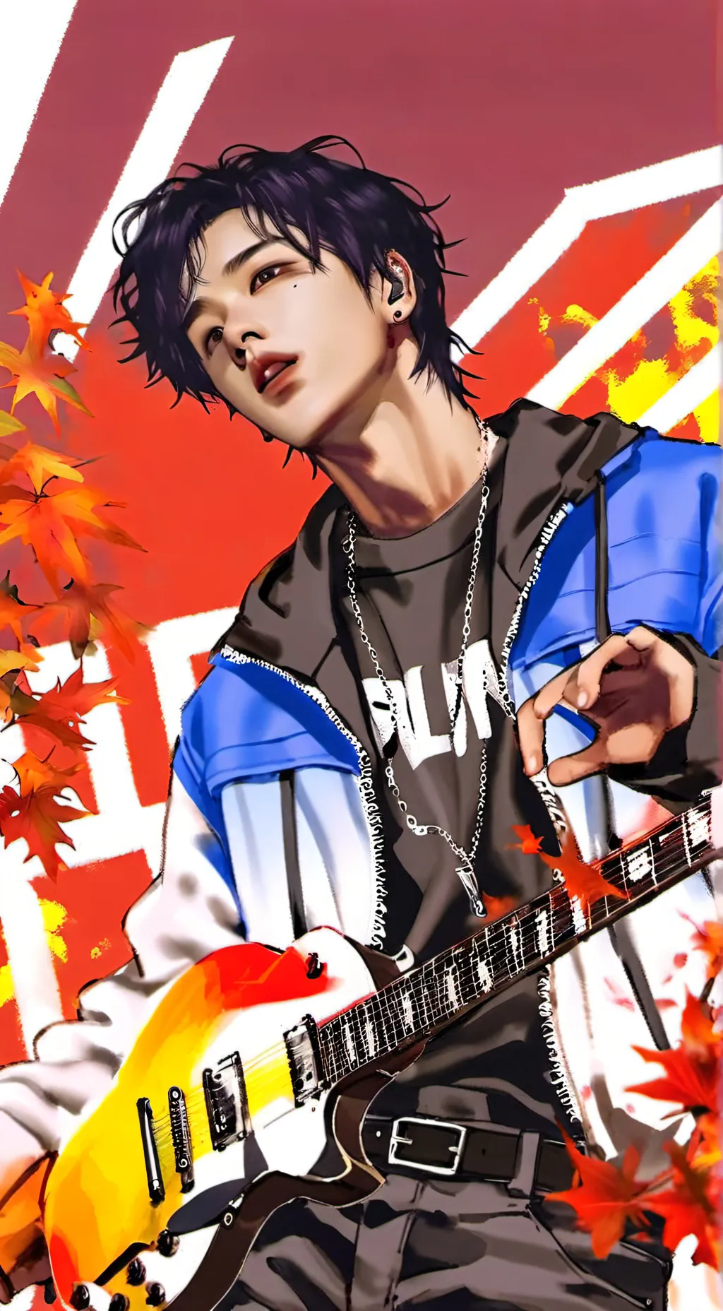 ai character: Hyunjin, enemy background
