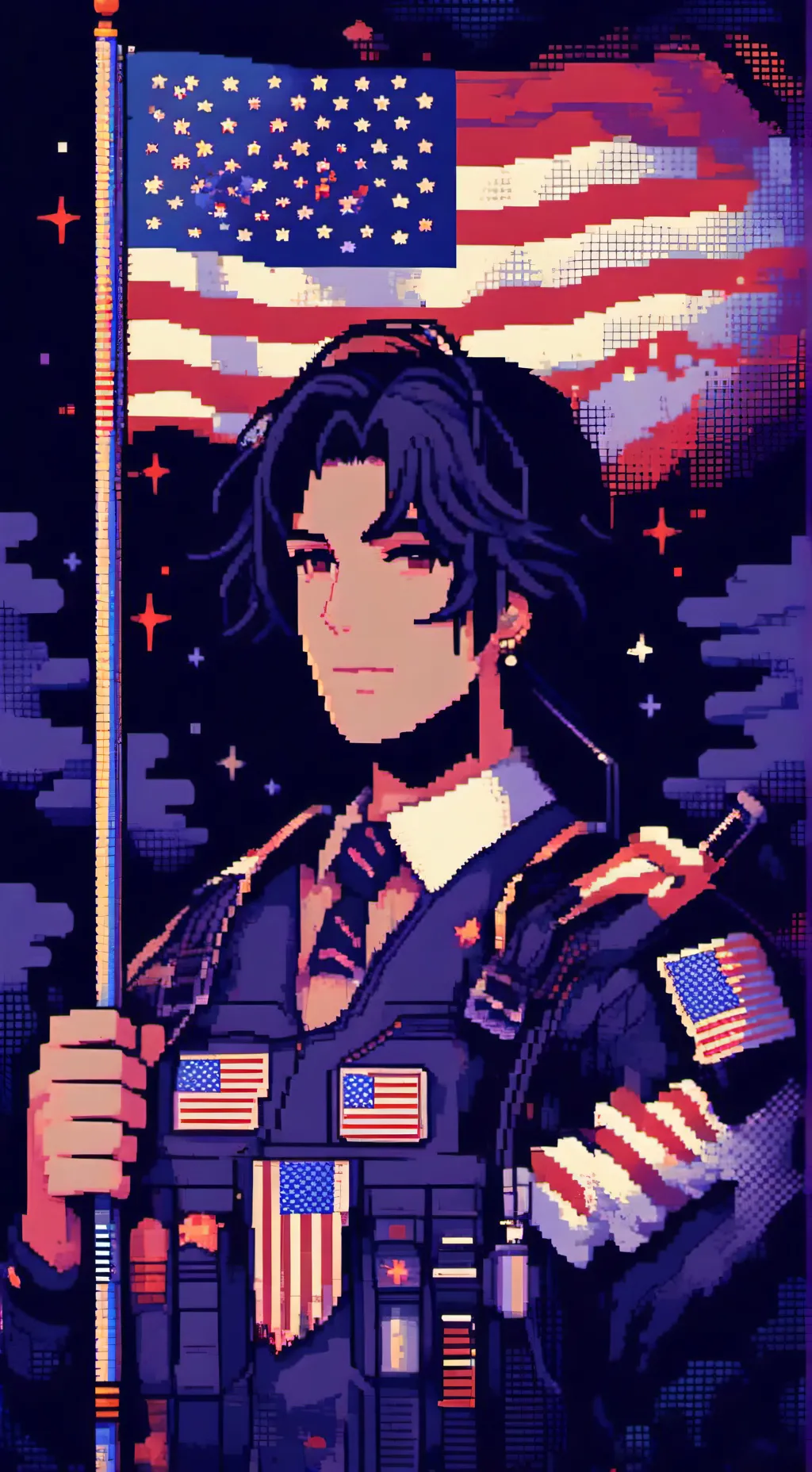 ai character: USA family background