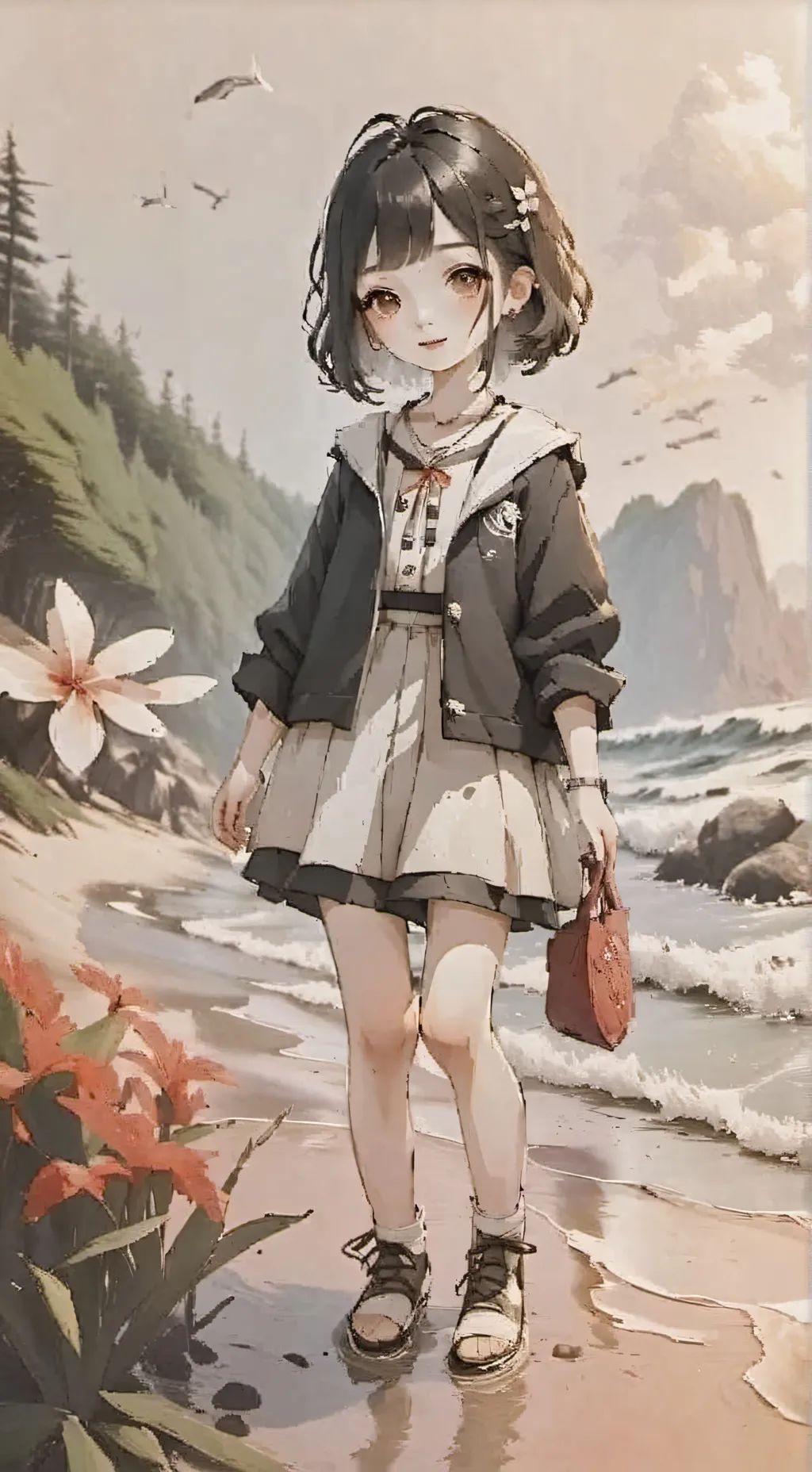 ai character: alisha background