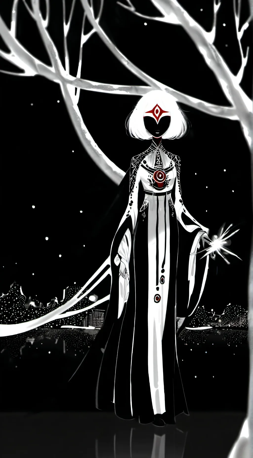 ai character: godess background