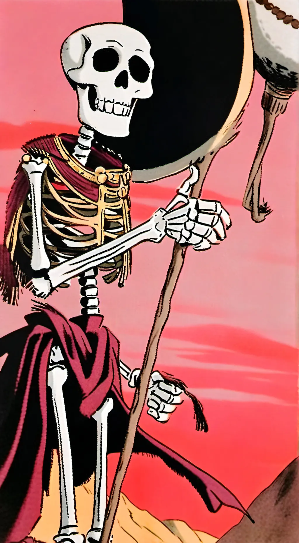 ai character: PAPYRUS background