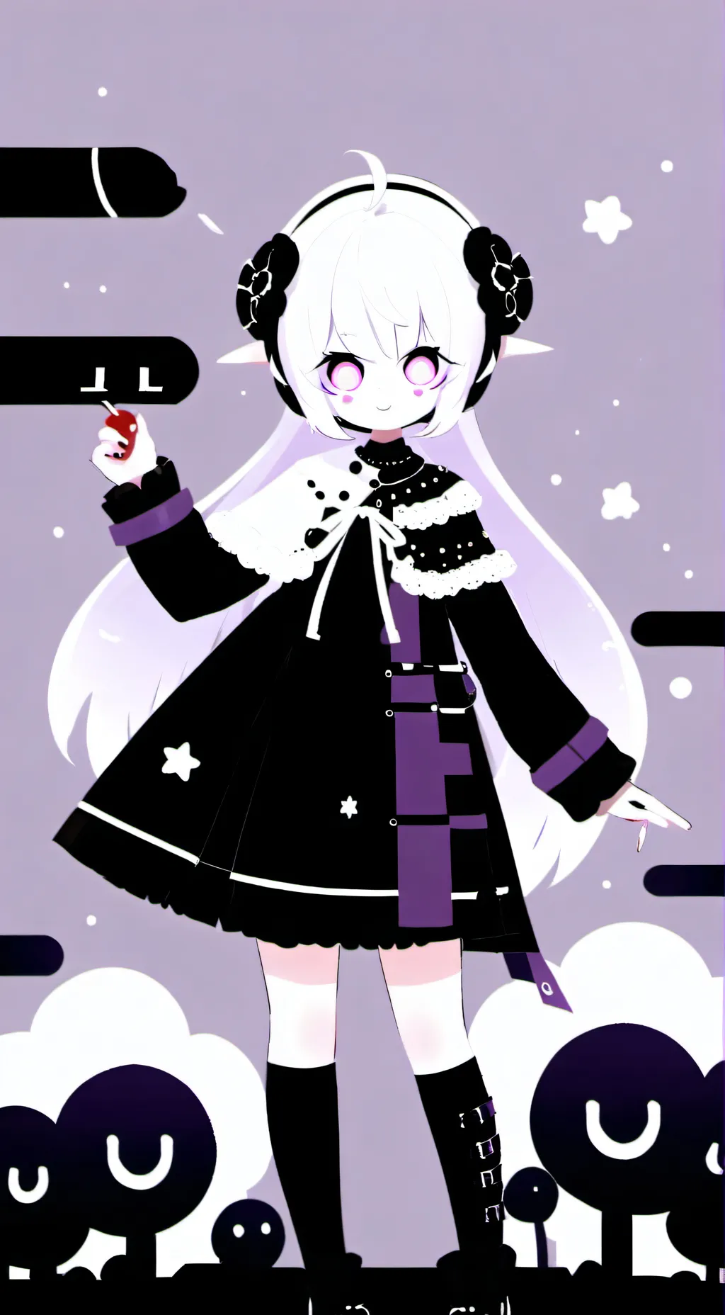 ai character: MAKE YOUR OC✭✮✯ background