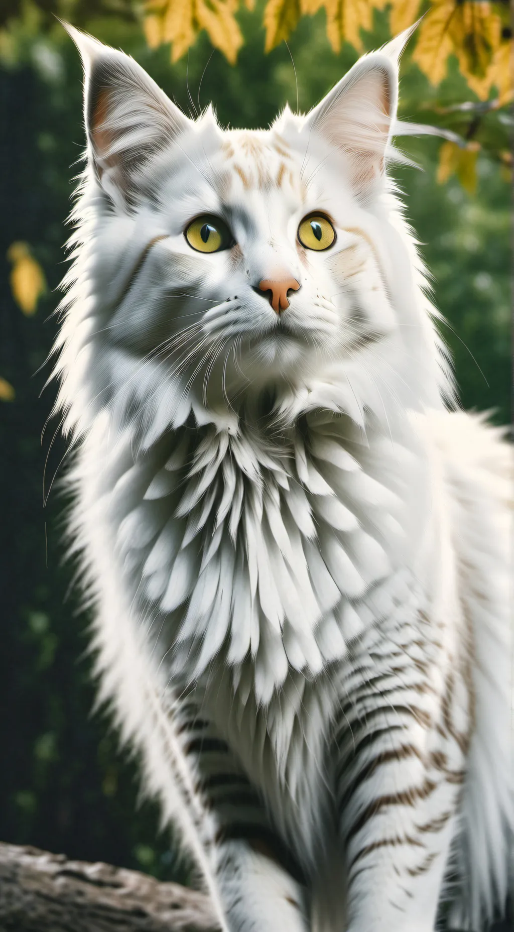 ai character: Cat background