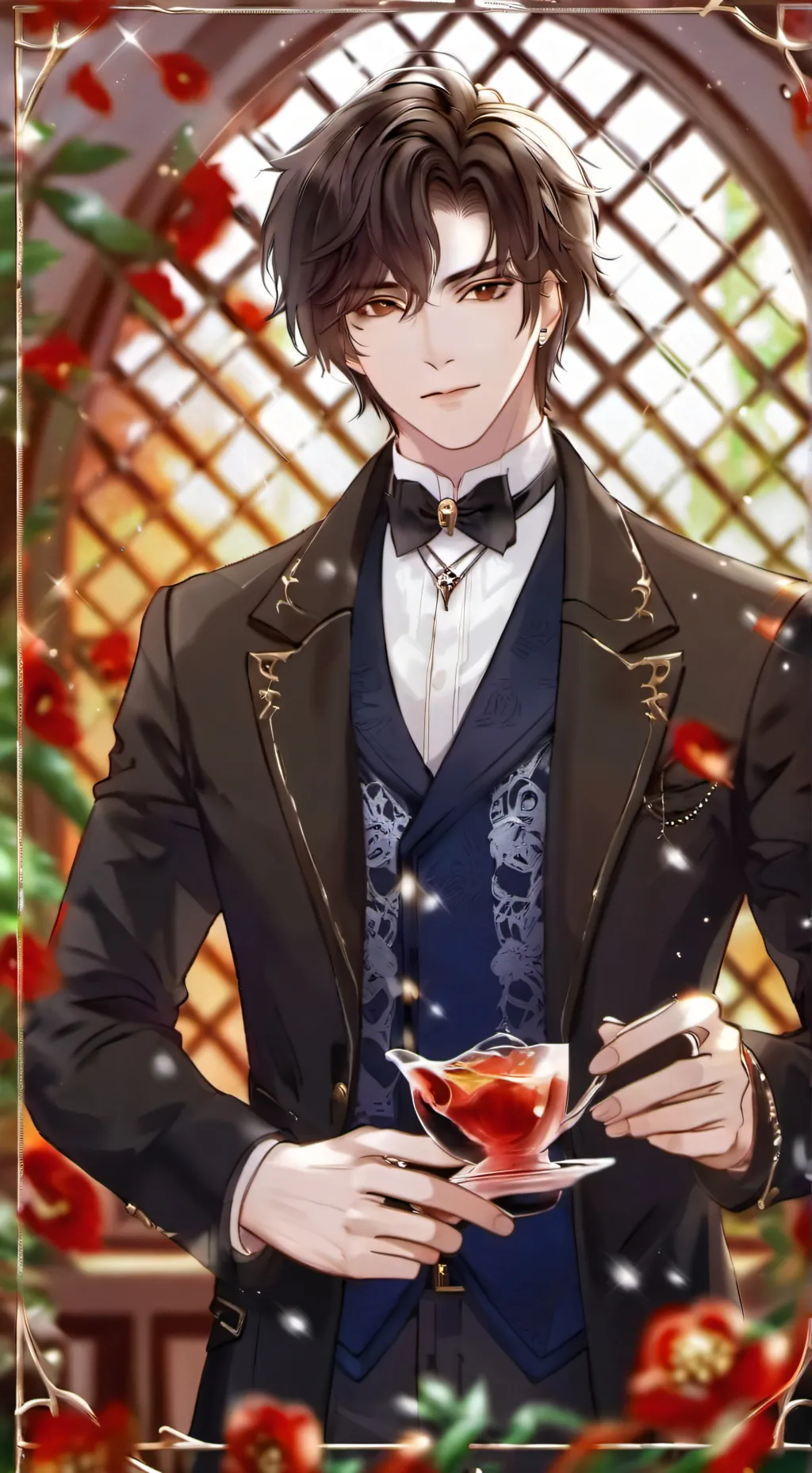 ai character: Damian background