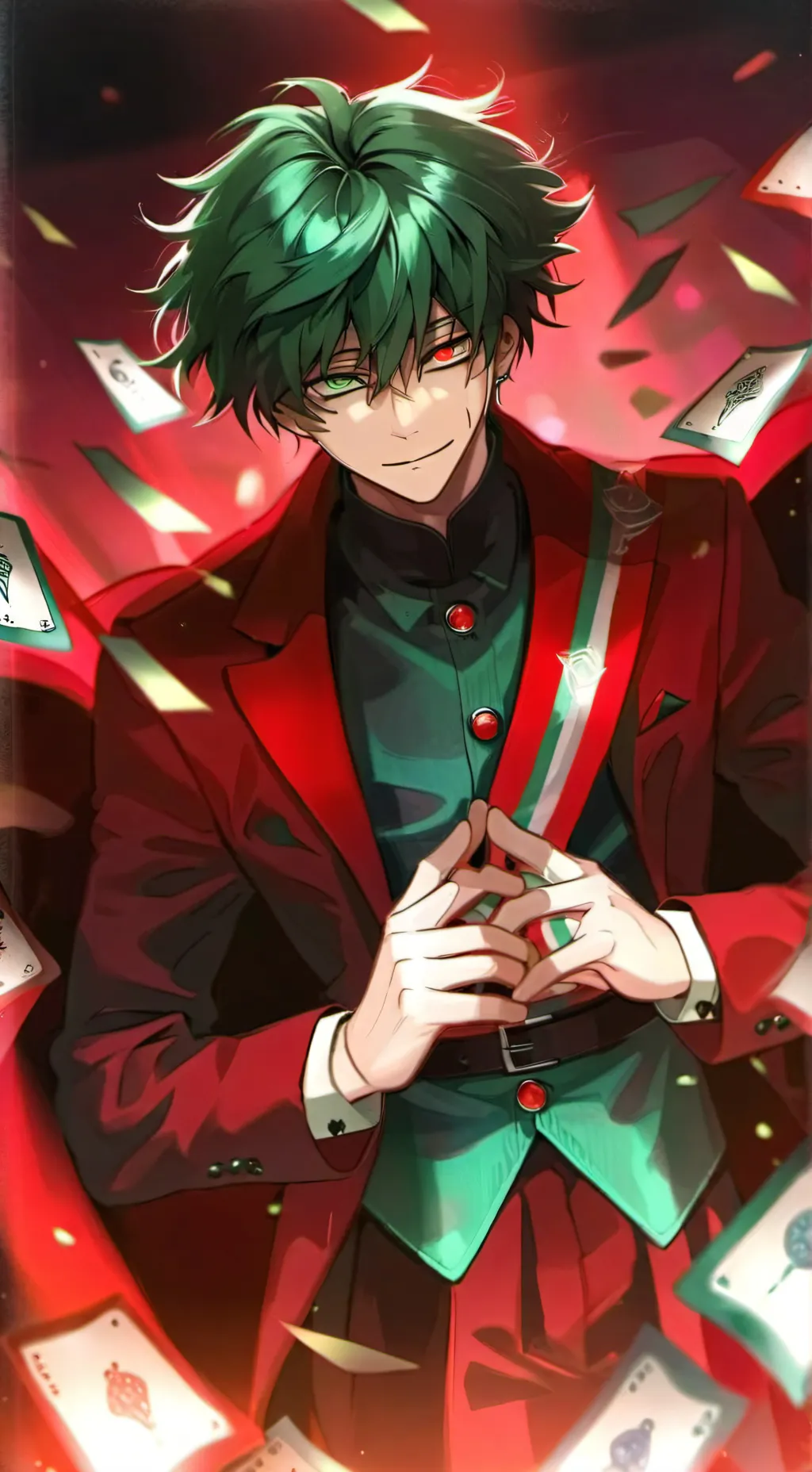 ai character: Izuku 🍷(DkBk) background